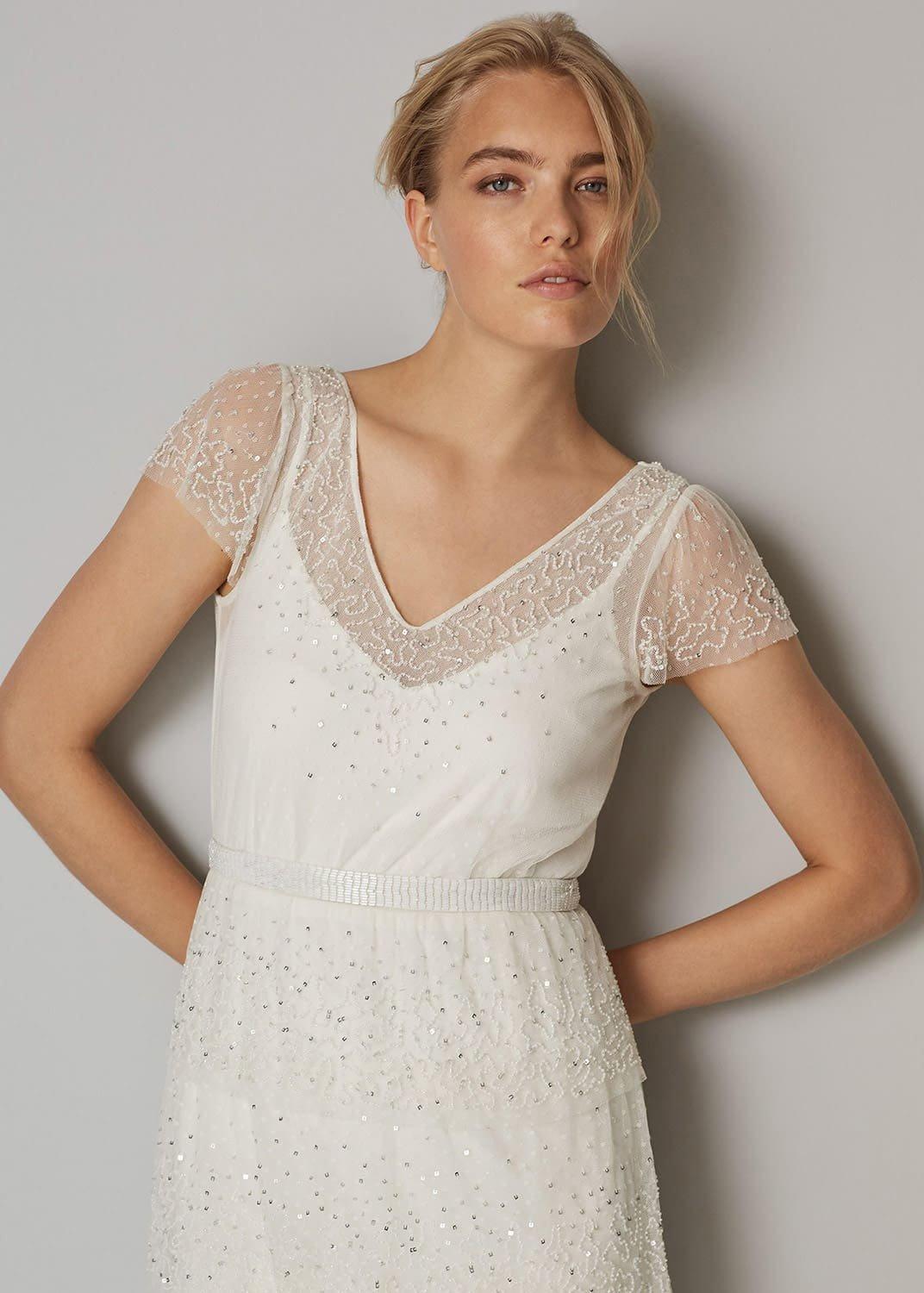 Nyelle Layered Wedding Dress