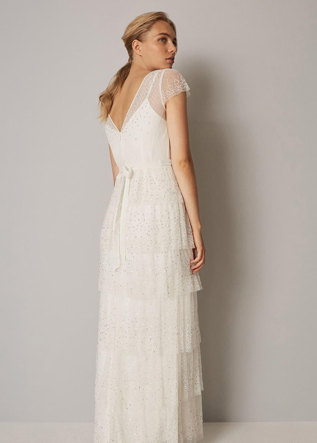 Nyelle Layered Wedding Dress