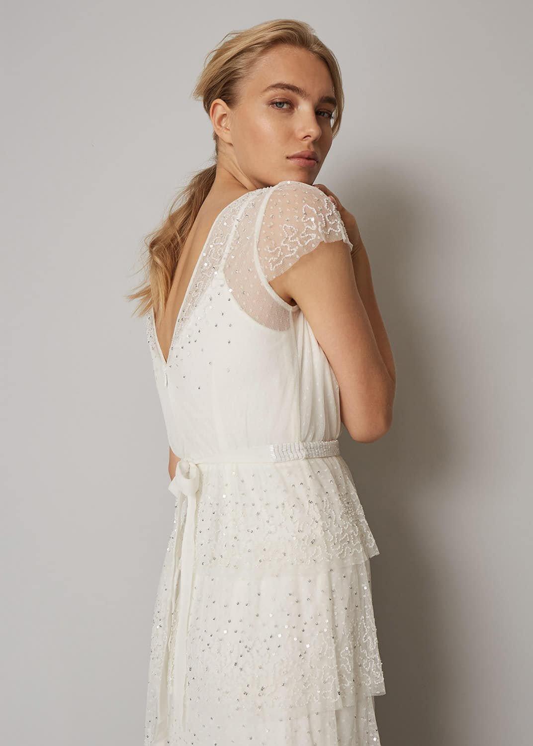 Nyelle Layered Wedding Dress