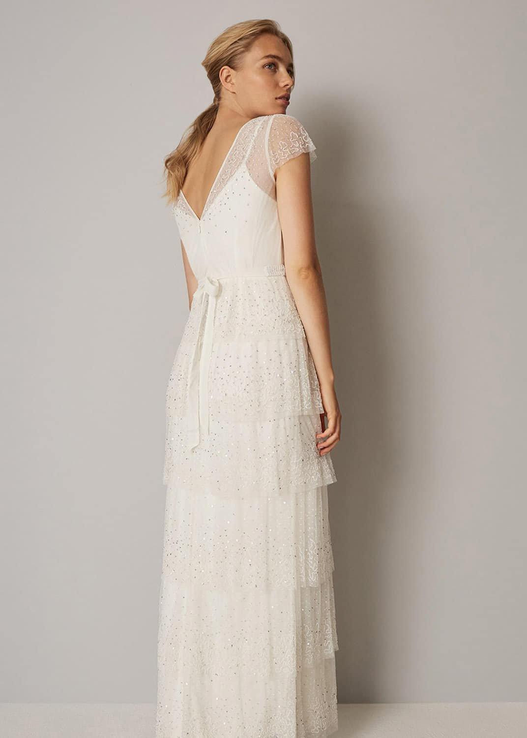 Nyelle Layered Wedding Dress