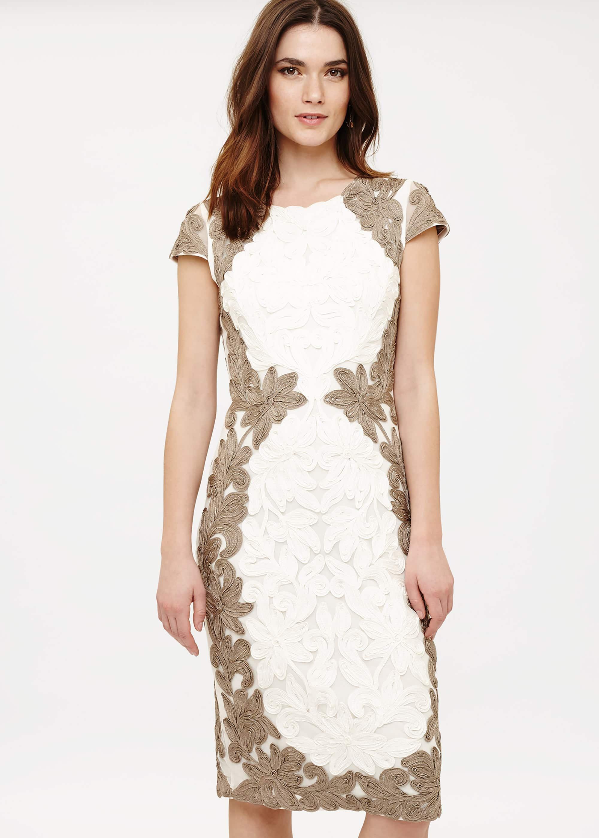 Cornelia Tapework Lace Dress
