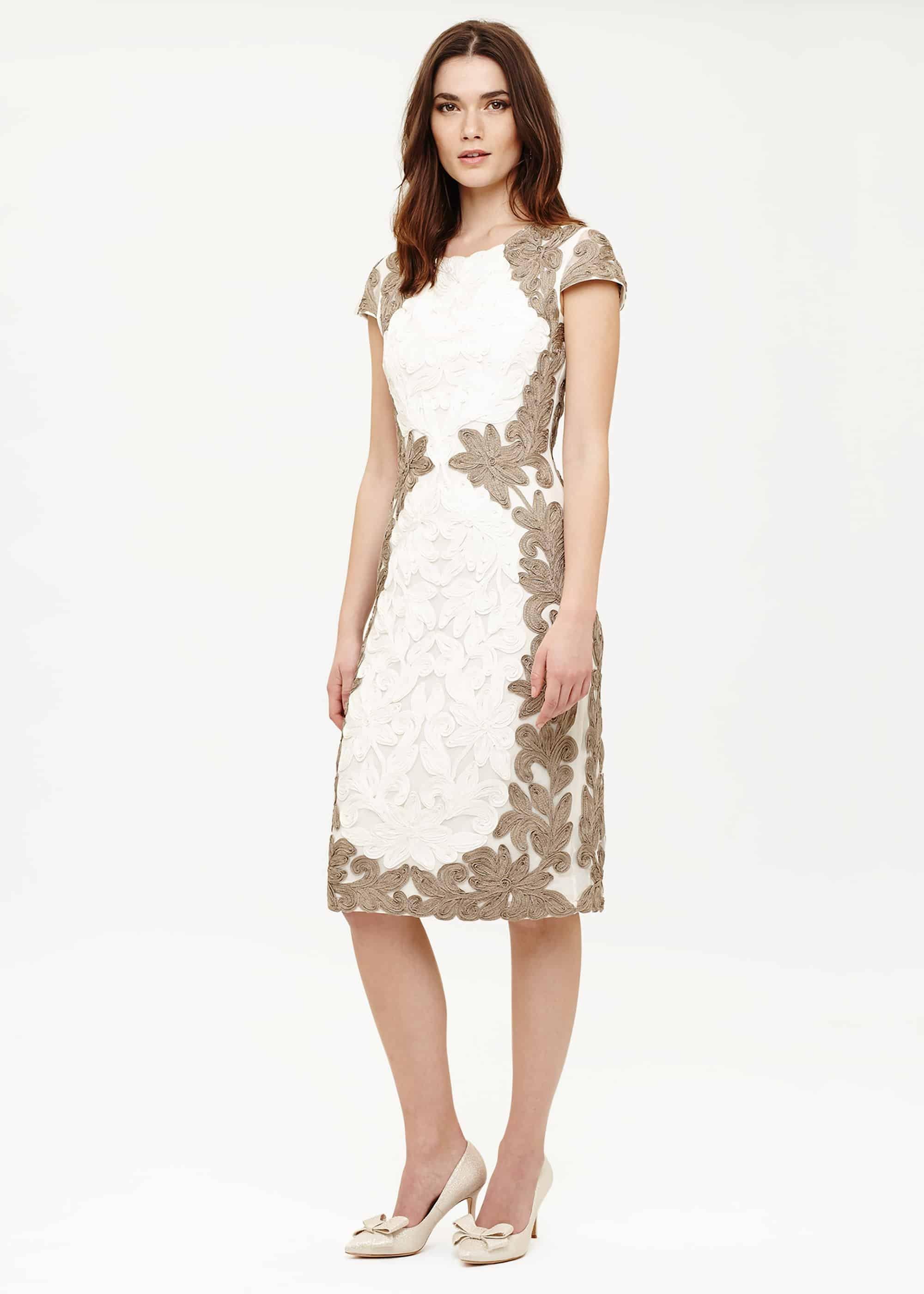 Cornelia Tapework Lace Dress