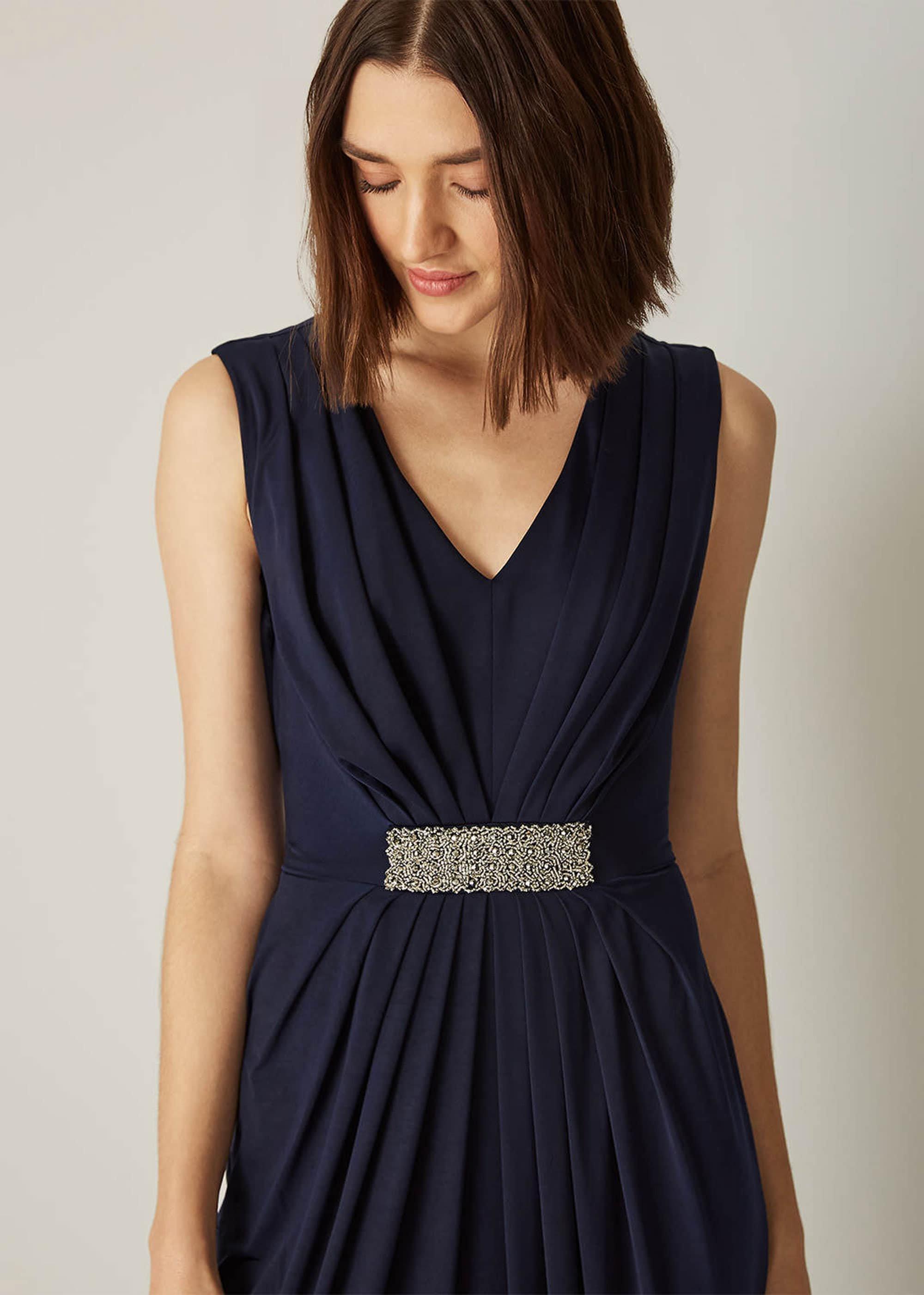 Martha Embellished Maxi Bridesmaid Dress