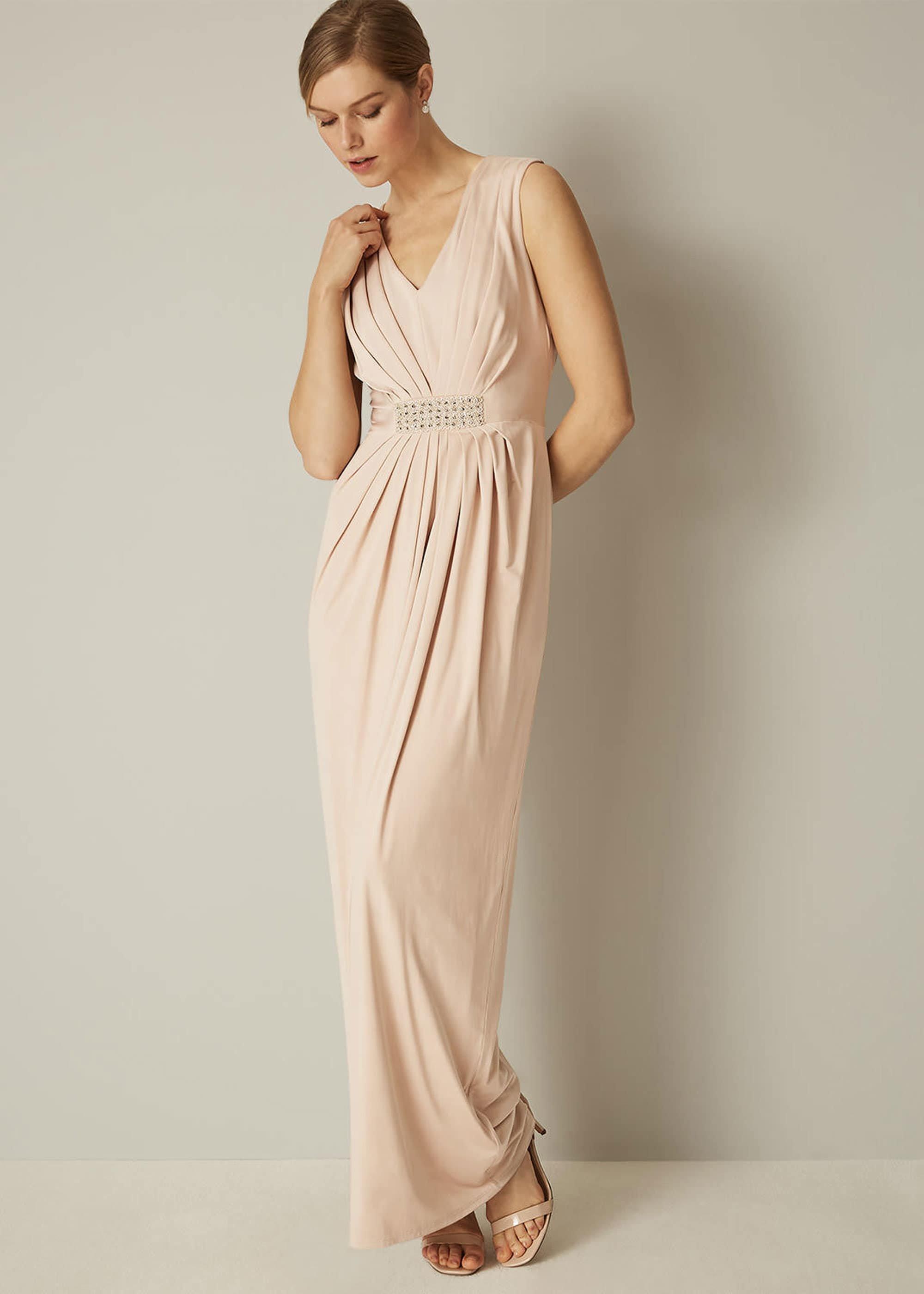 Martha Embellished Maxi Bridesmaid Dress