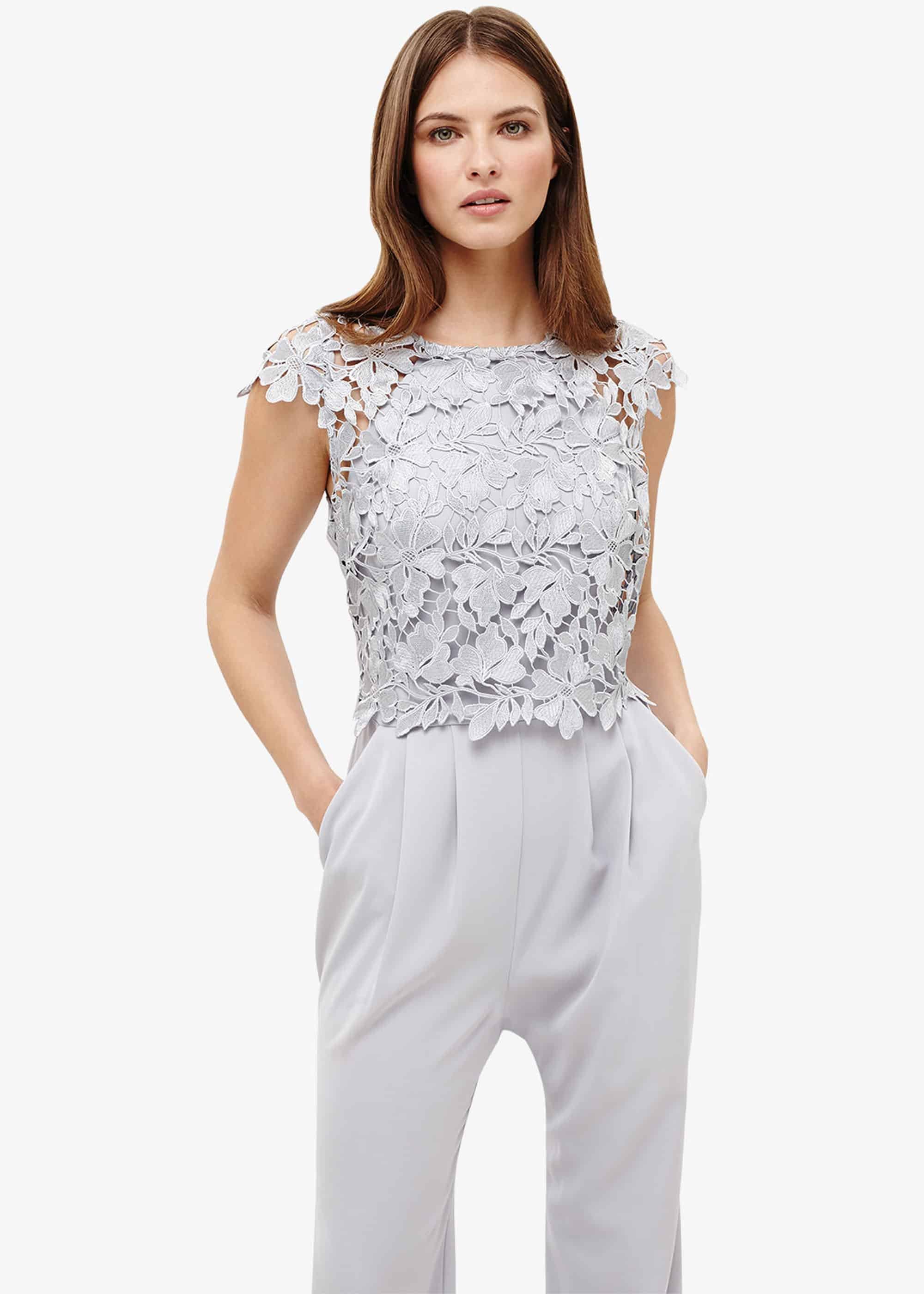 Nieve Lace Bodice Jumpsuit