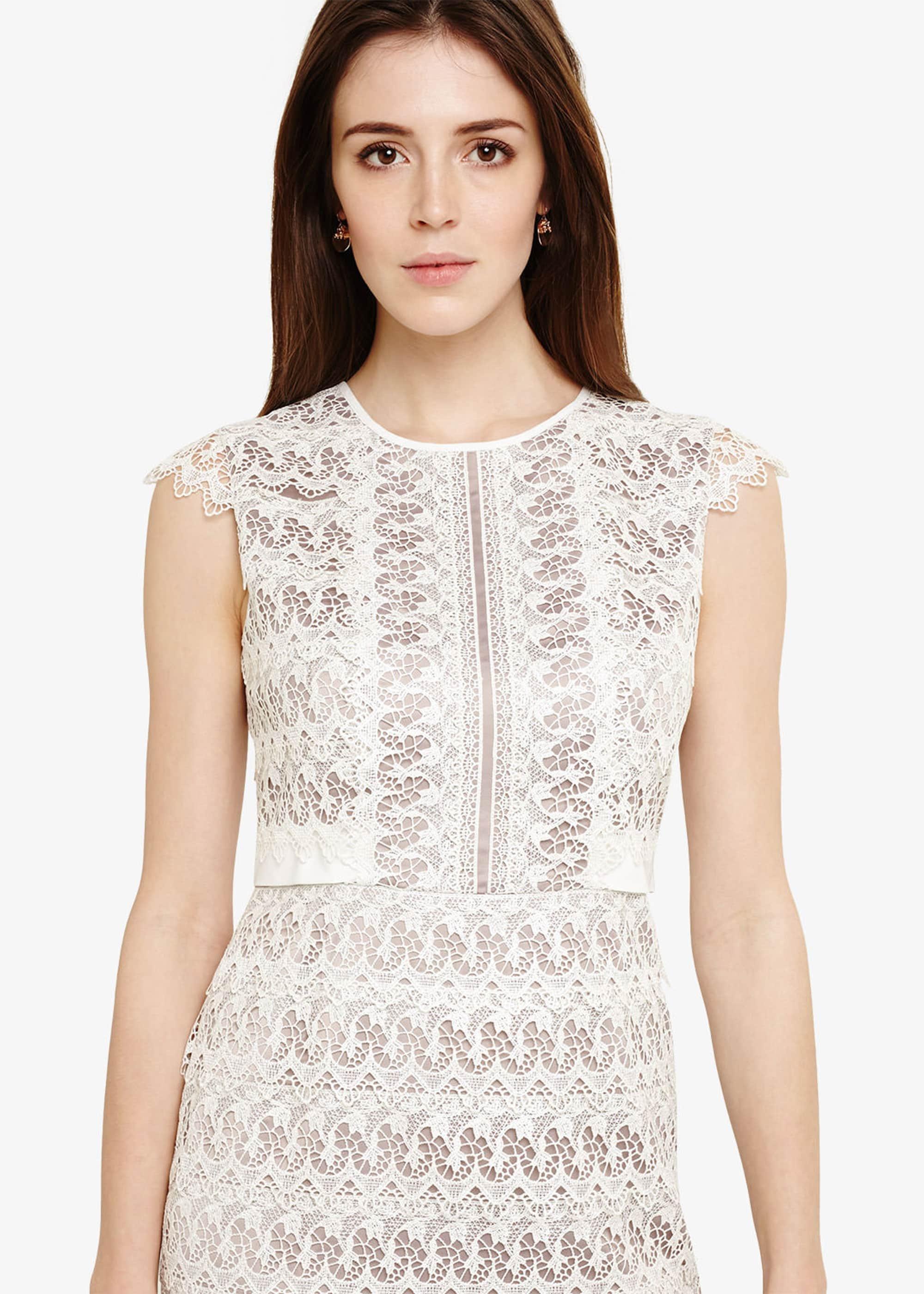Ally Lace Layered Dress