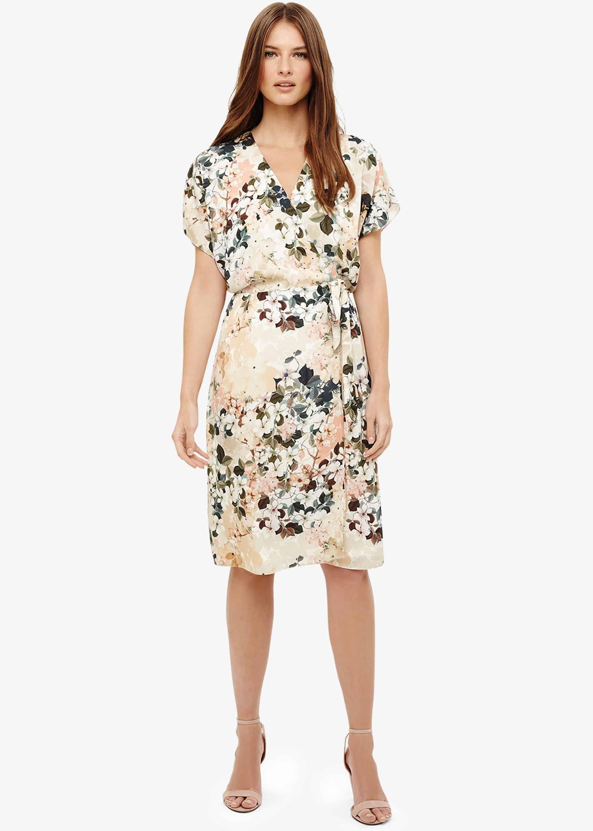 Jen Floral Wrap Dress