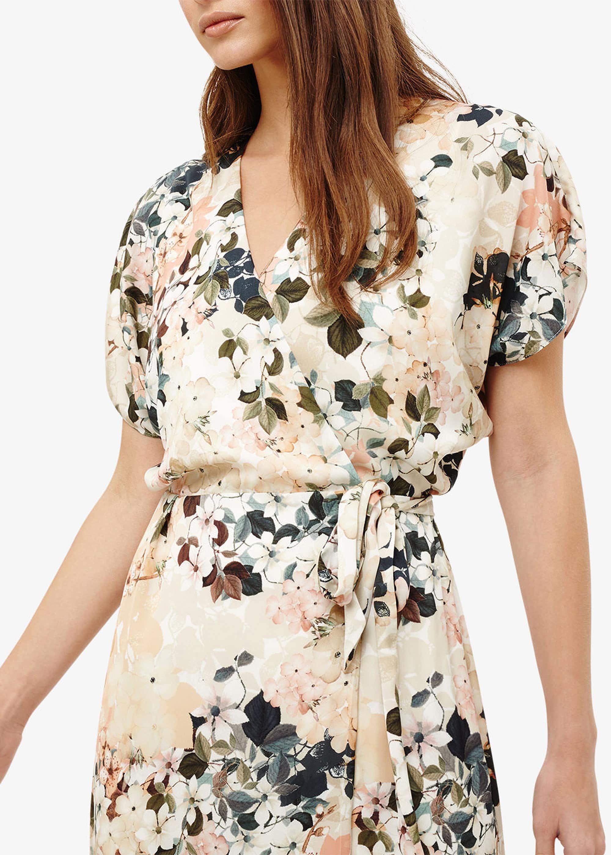 Jen Floral Wrap Dress