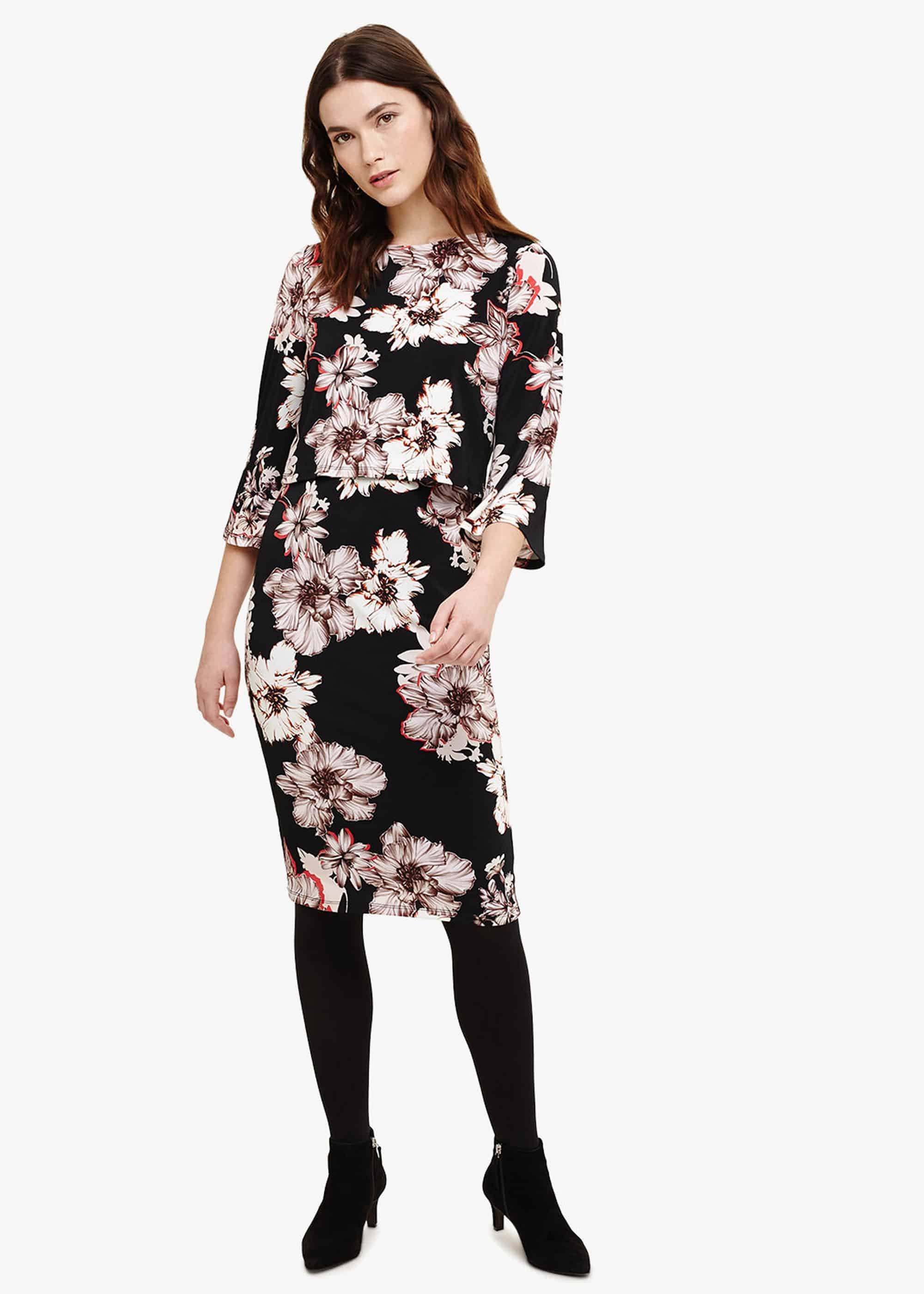 Thea Floral Print Dress