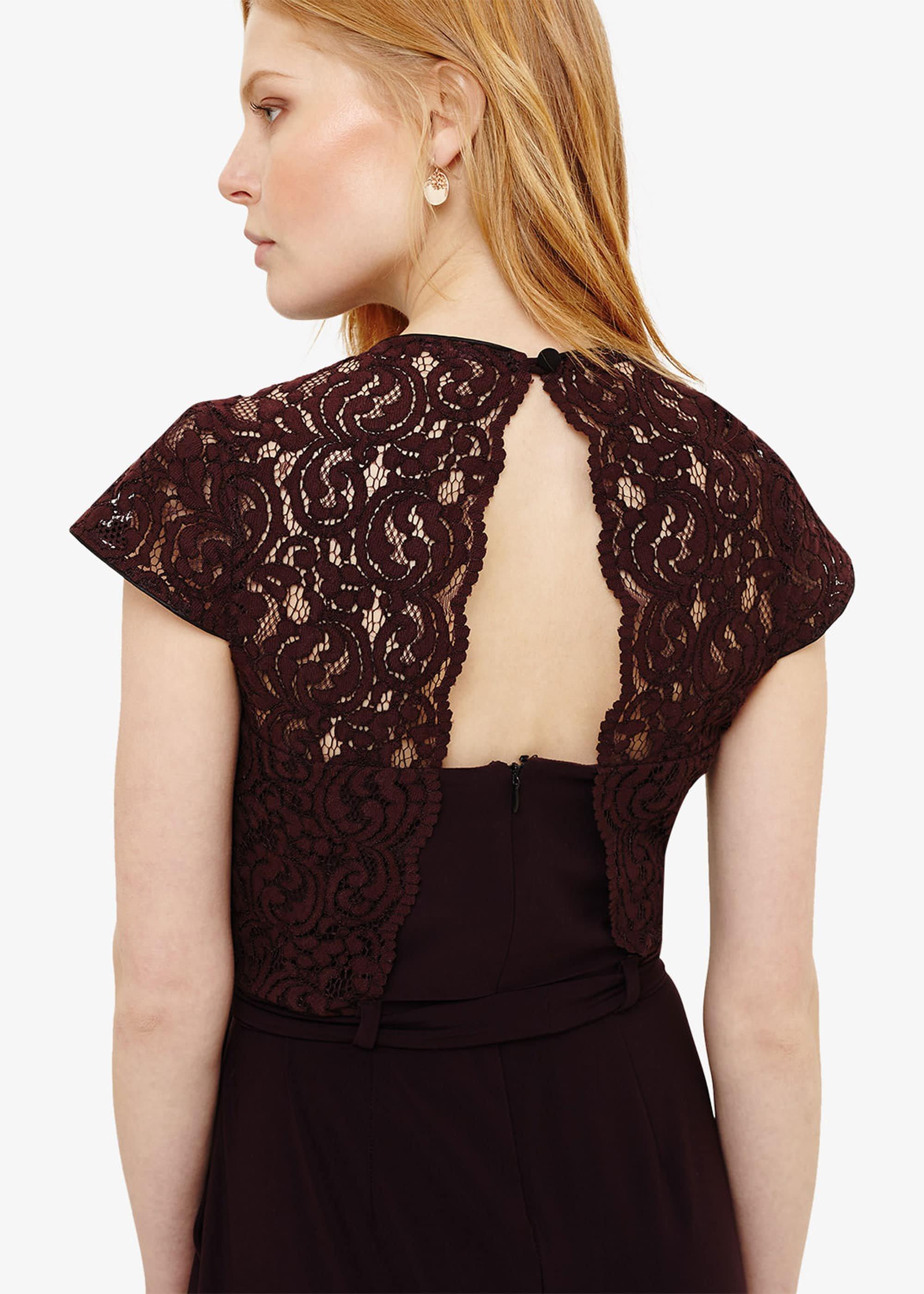 Vicki Lace Bodice Jumpsuit