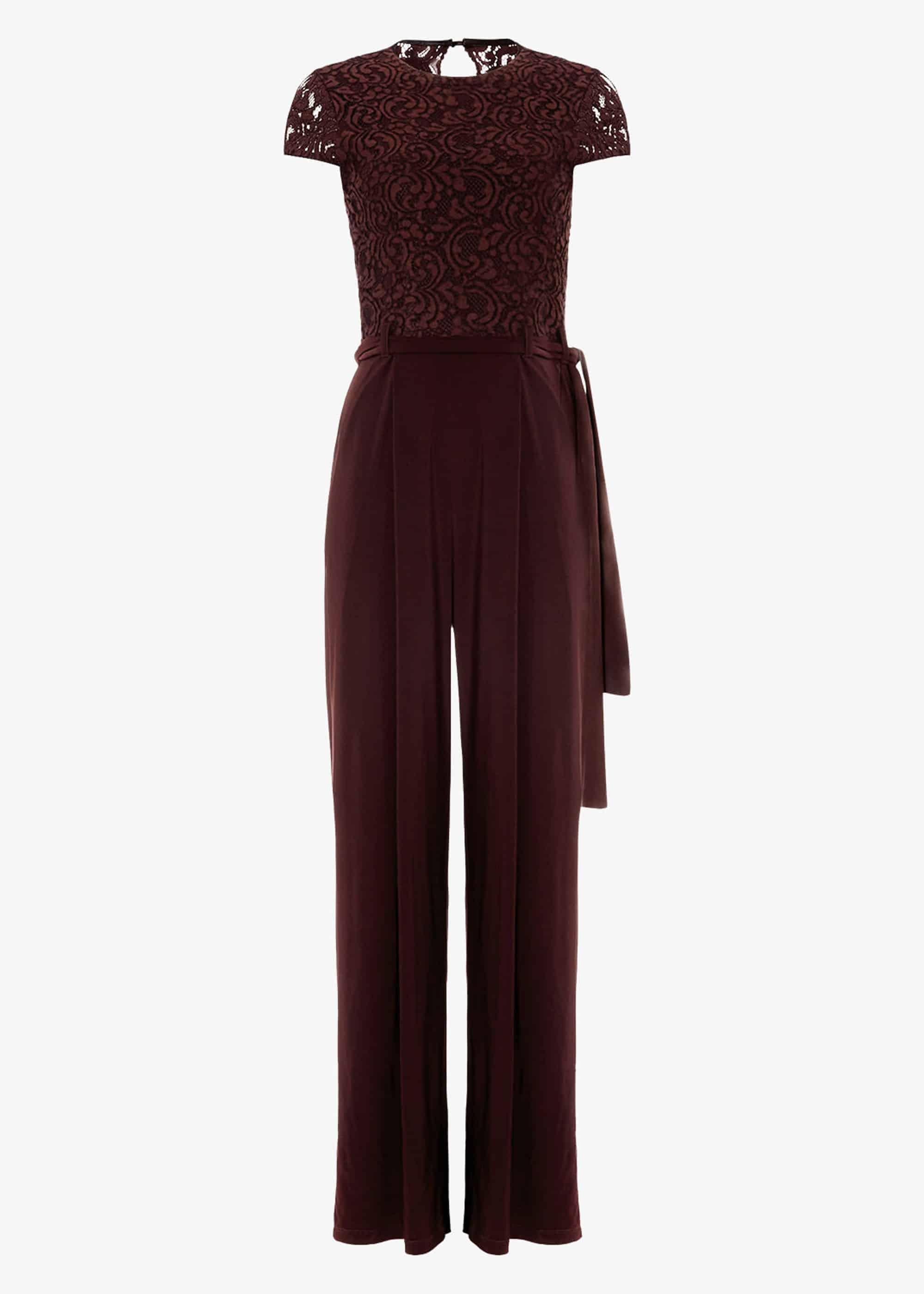 Vicki Lace Bodice Jumpsuit