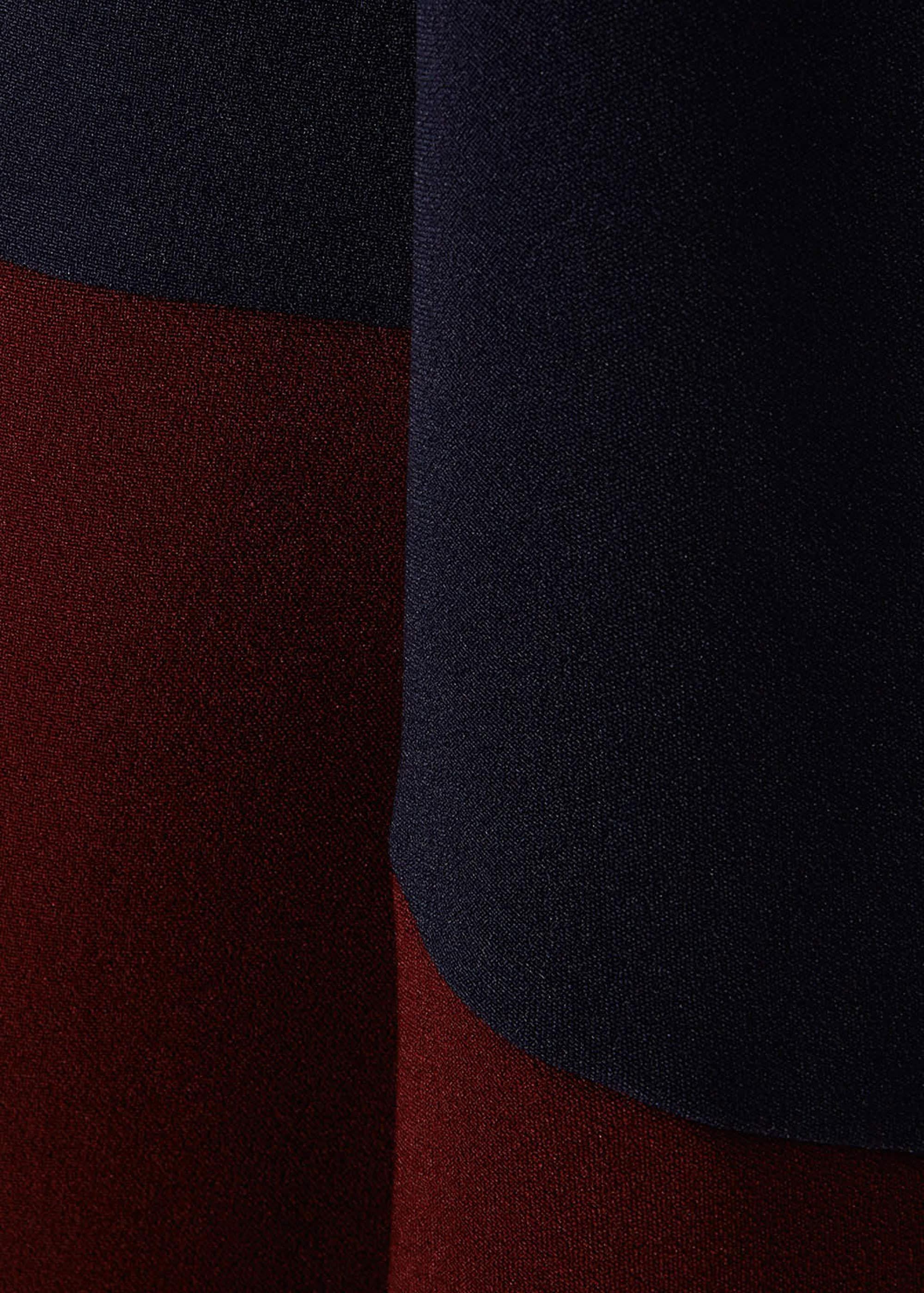 Shez Panelled A-Line Dress