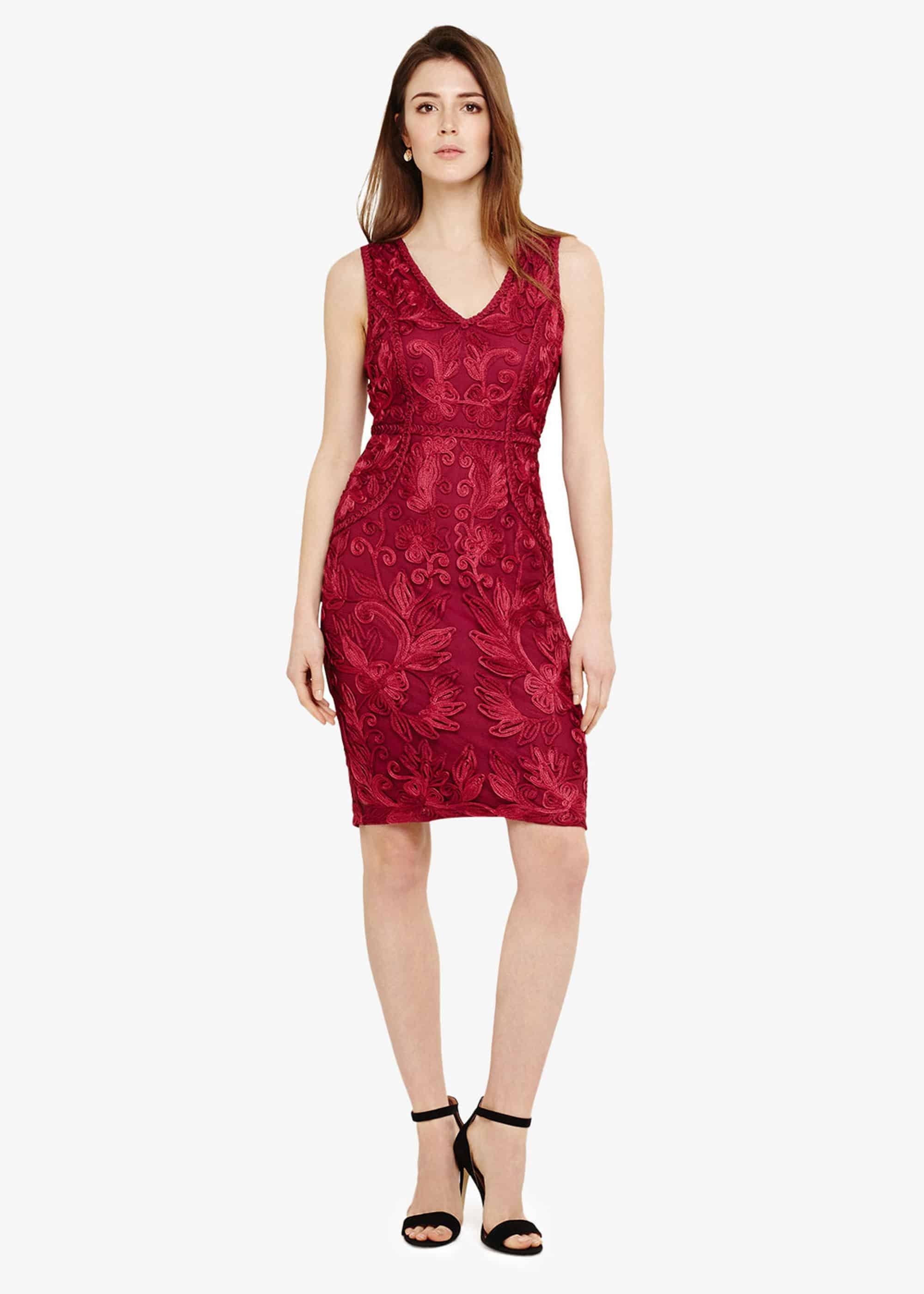 Constance Tapework Lace Dress