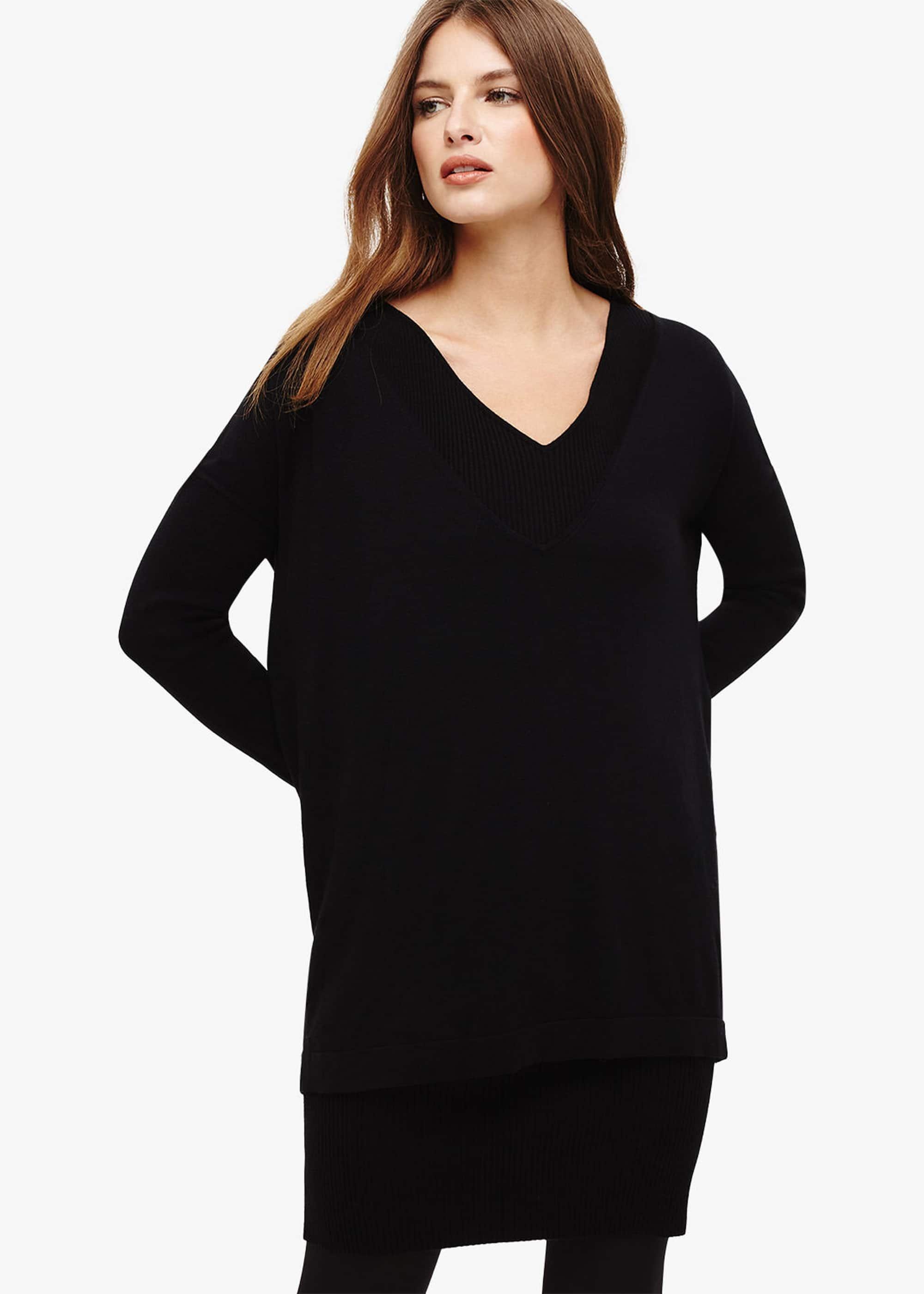 Denisse Double Layer Knitted Dress