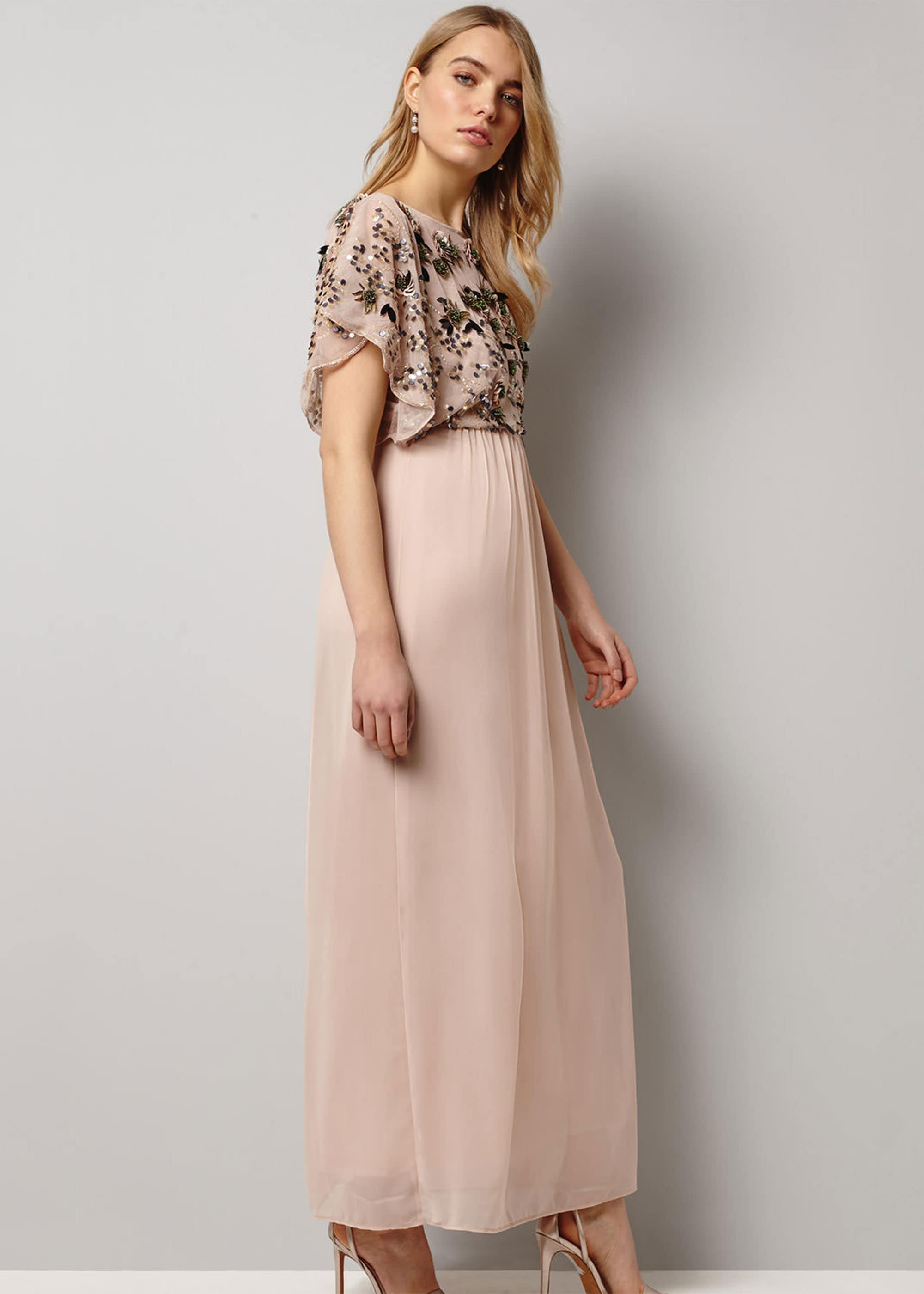 Aaliyah Embellished Maxi Dress