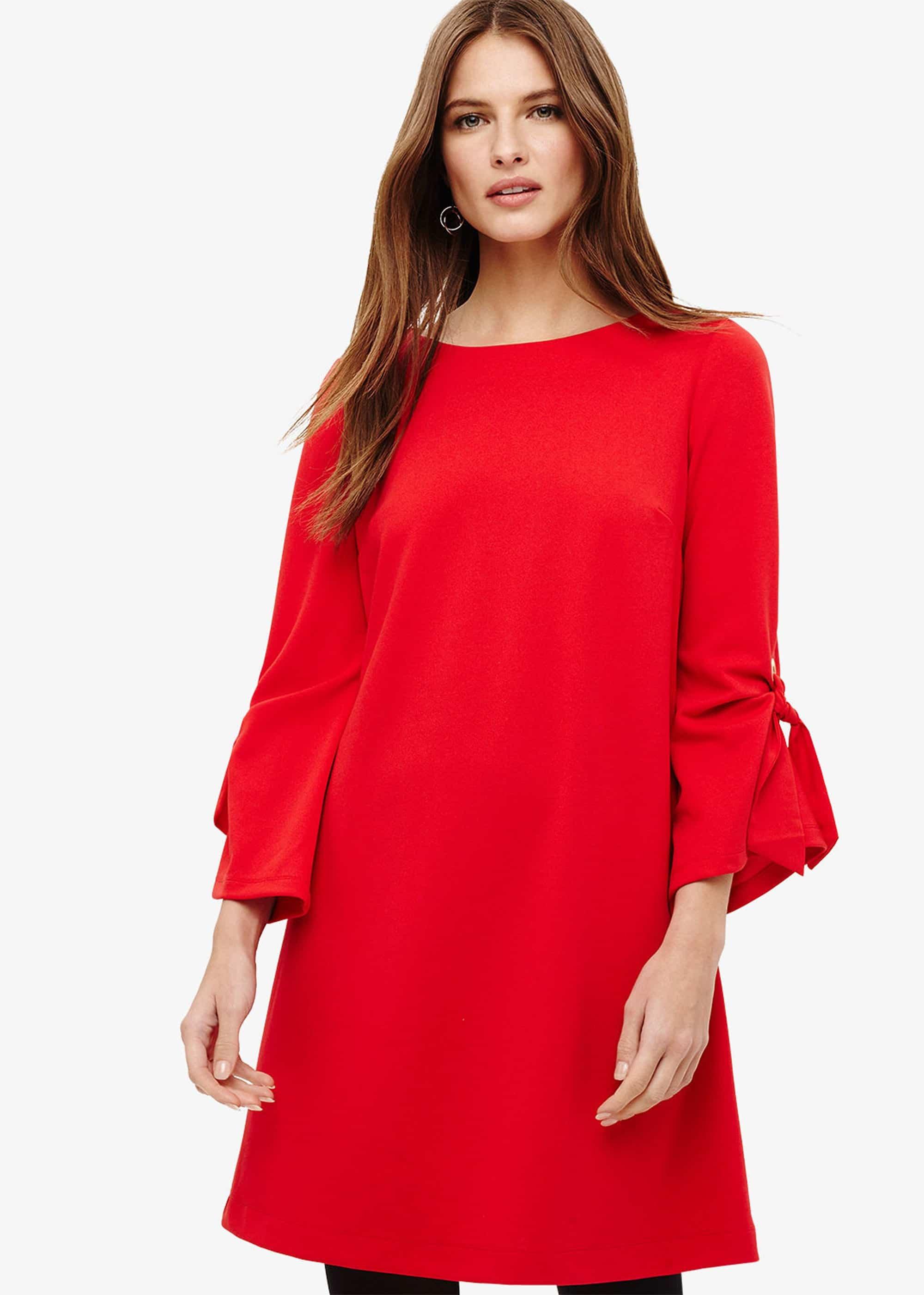 Tanya Tie Sleeve Tunic Dress