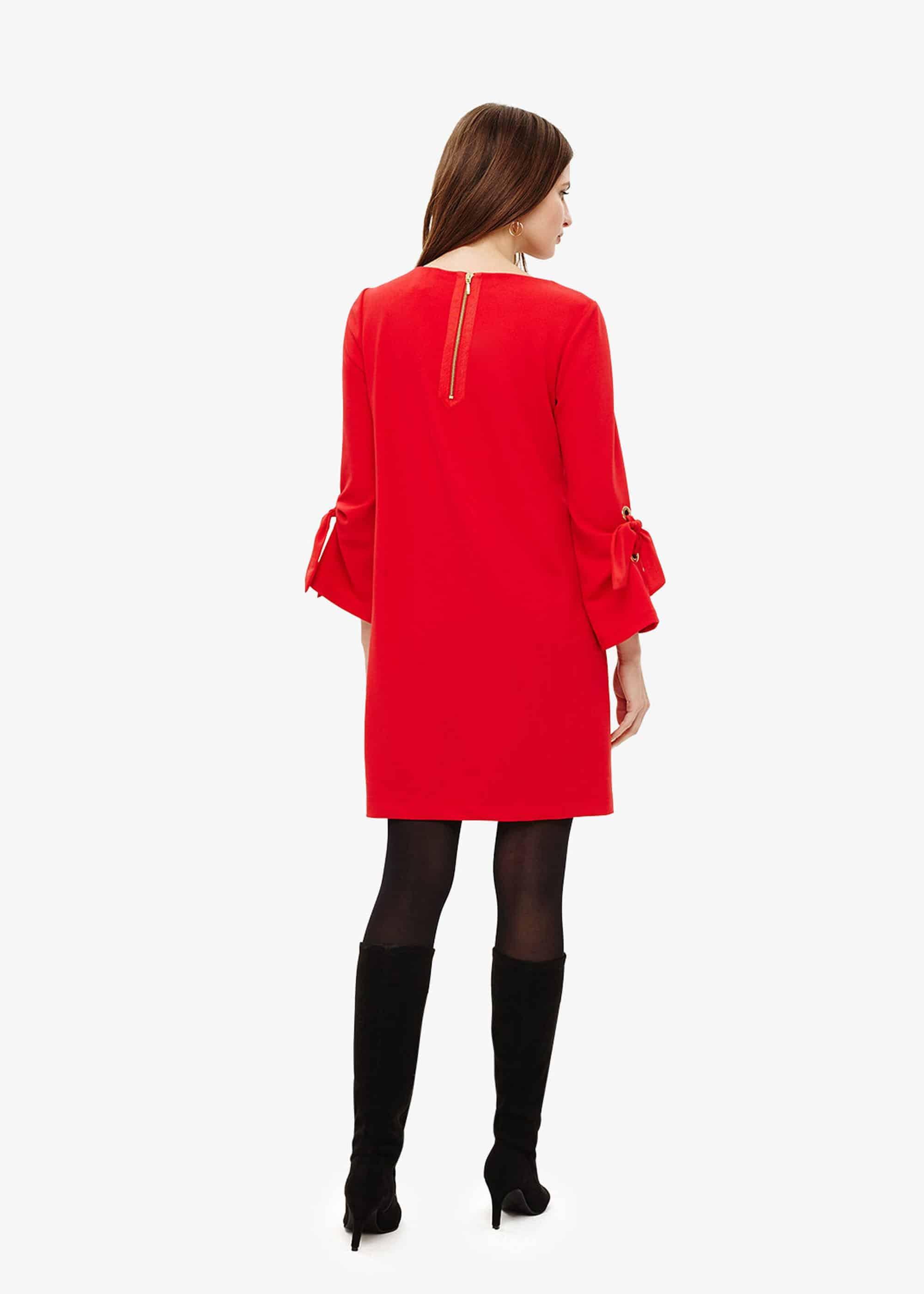 Tanya Tie Sleeve Tunic Dress