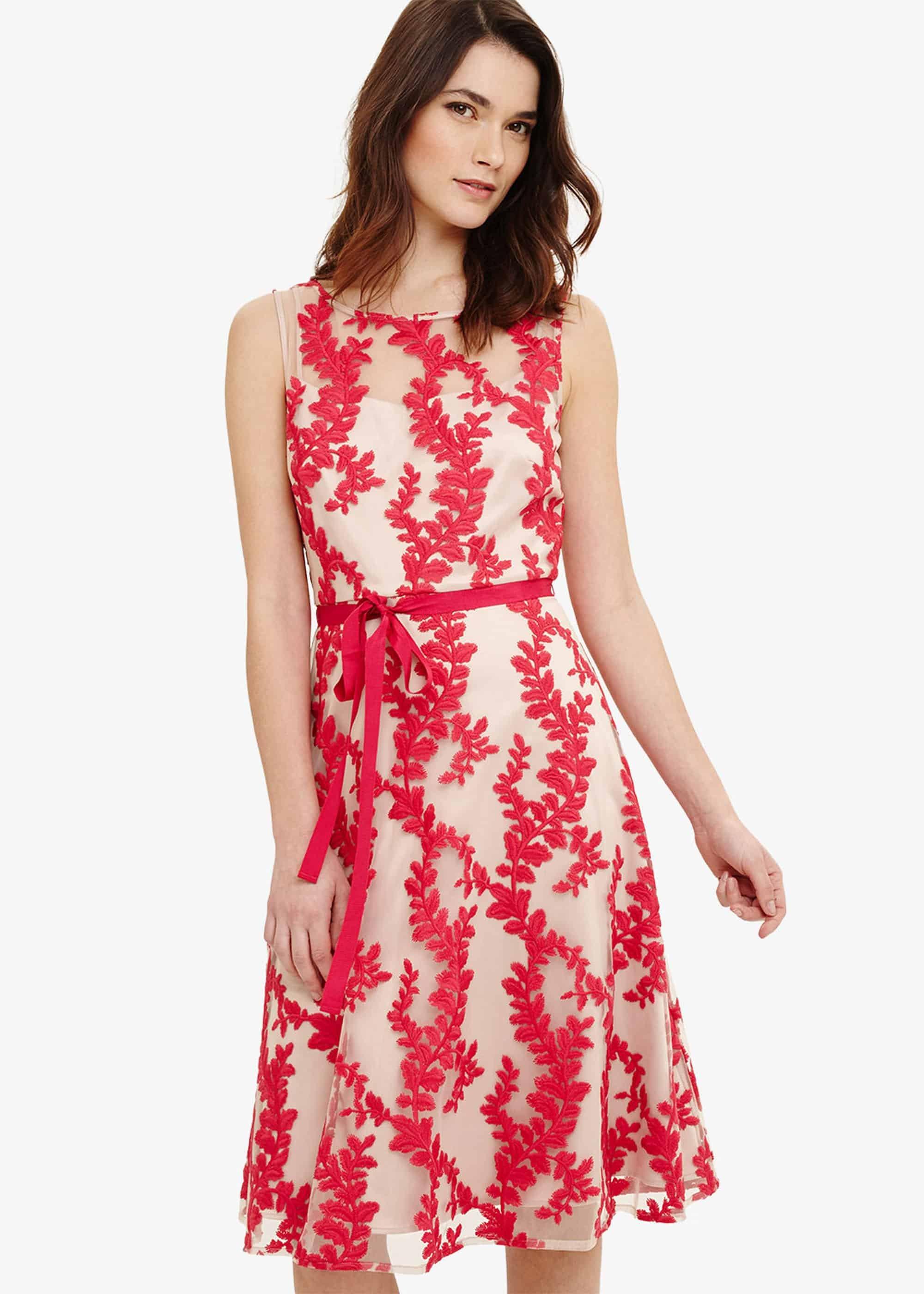 Adele Embroidered Dress