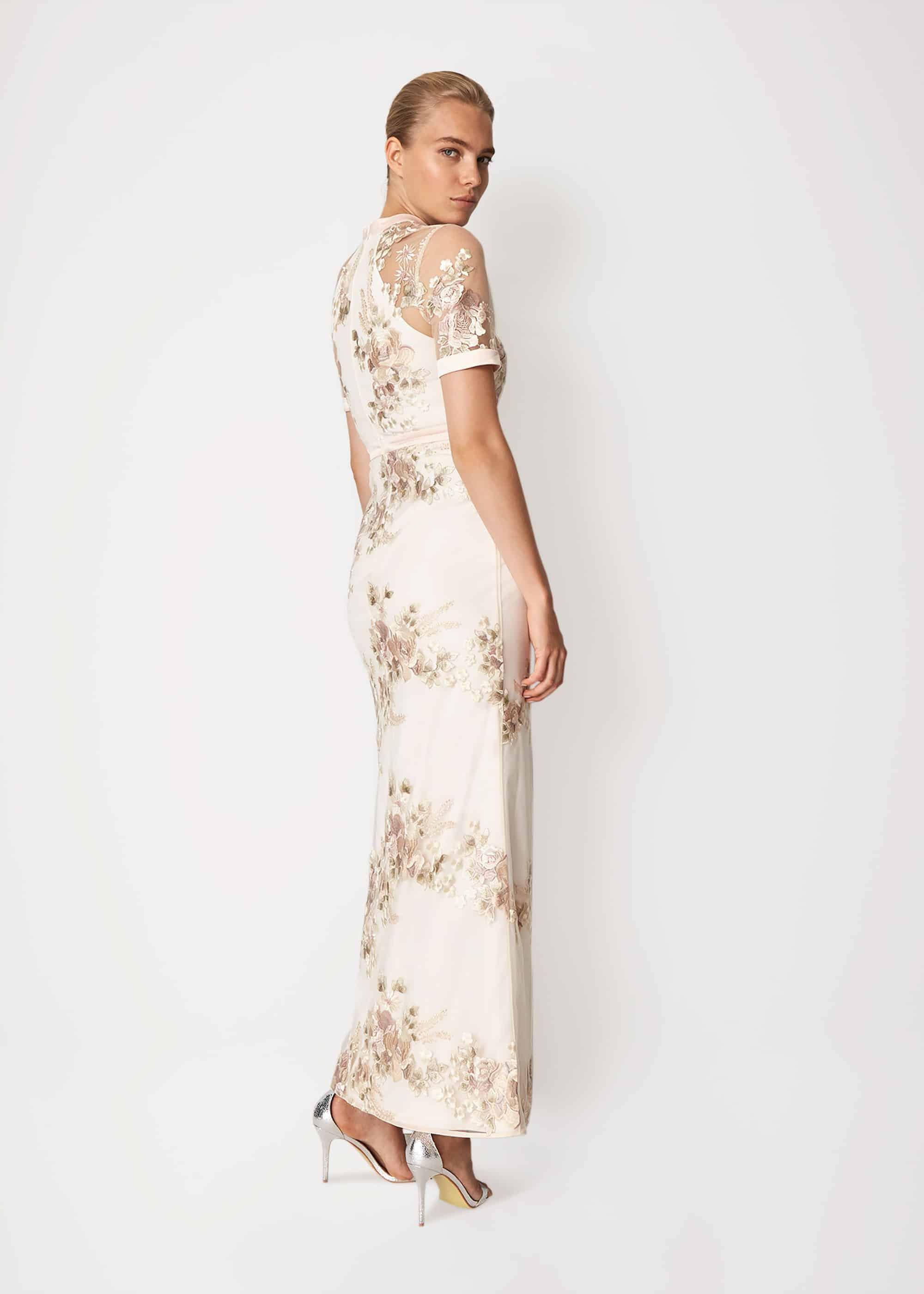 Yasmin Embroidered Maxi Dress