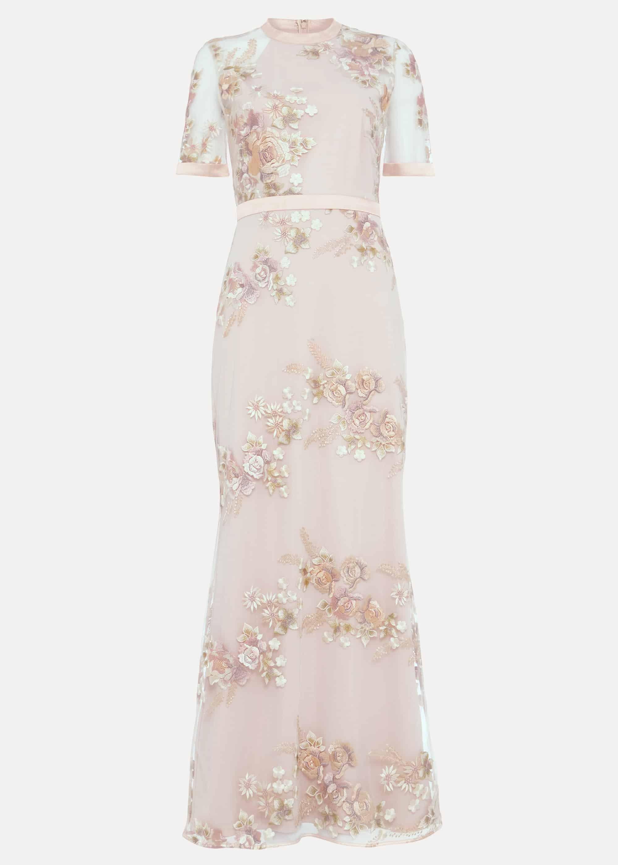 Yasmin Embroidered Maxi Dress