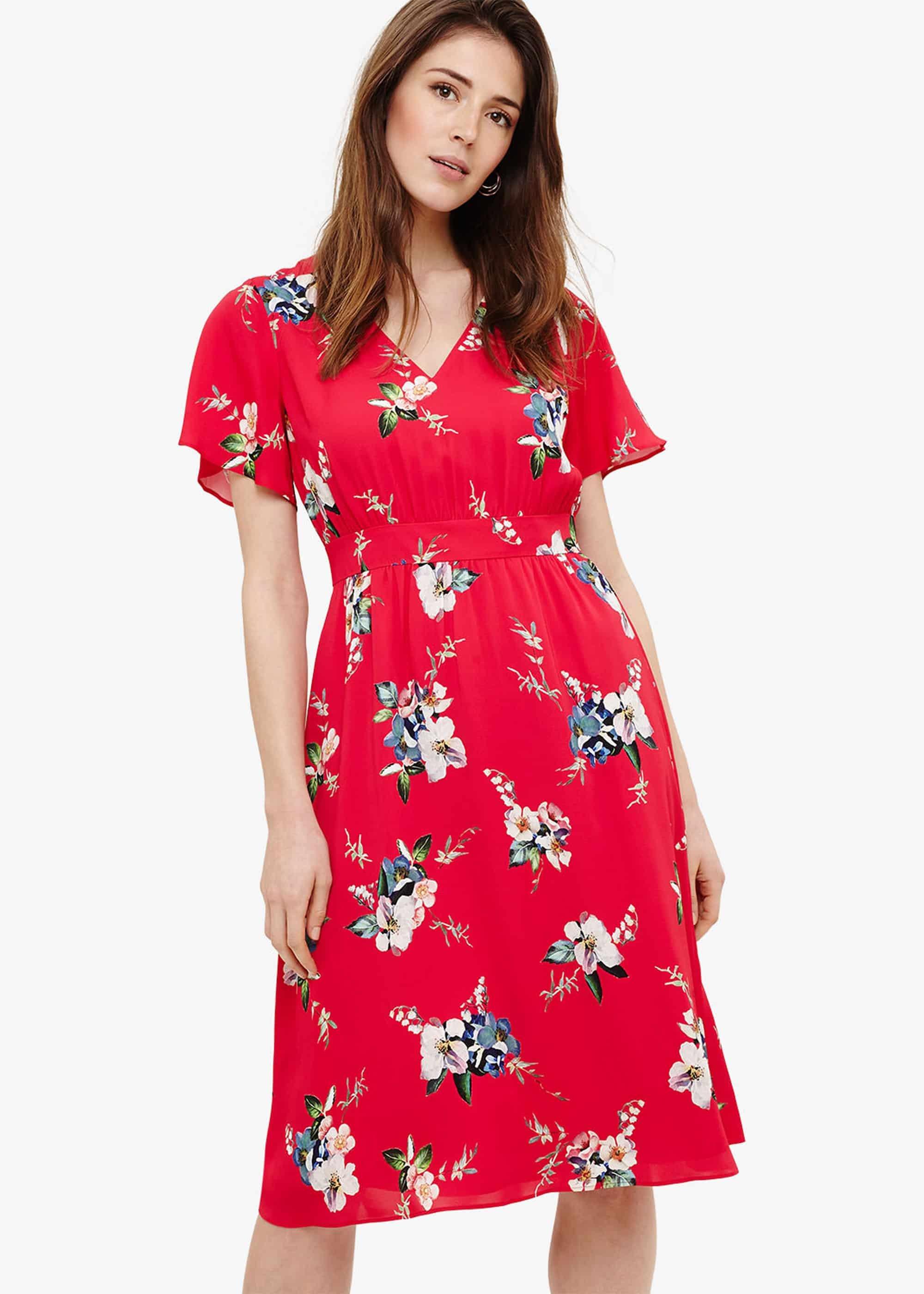 Alexandra Floral Print Dress