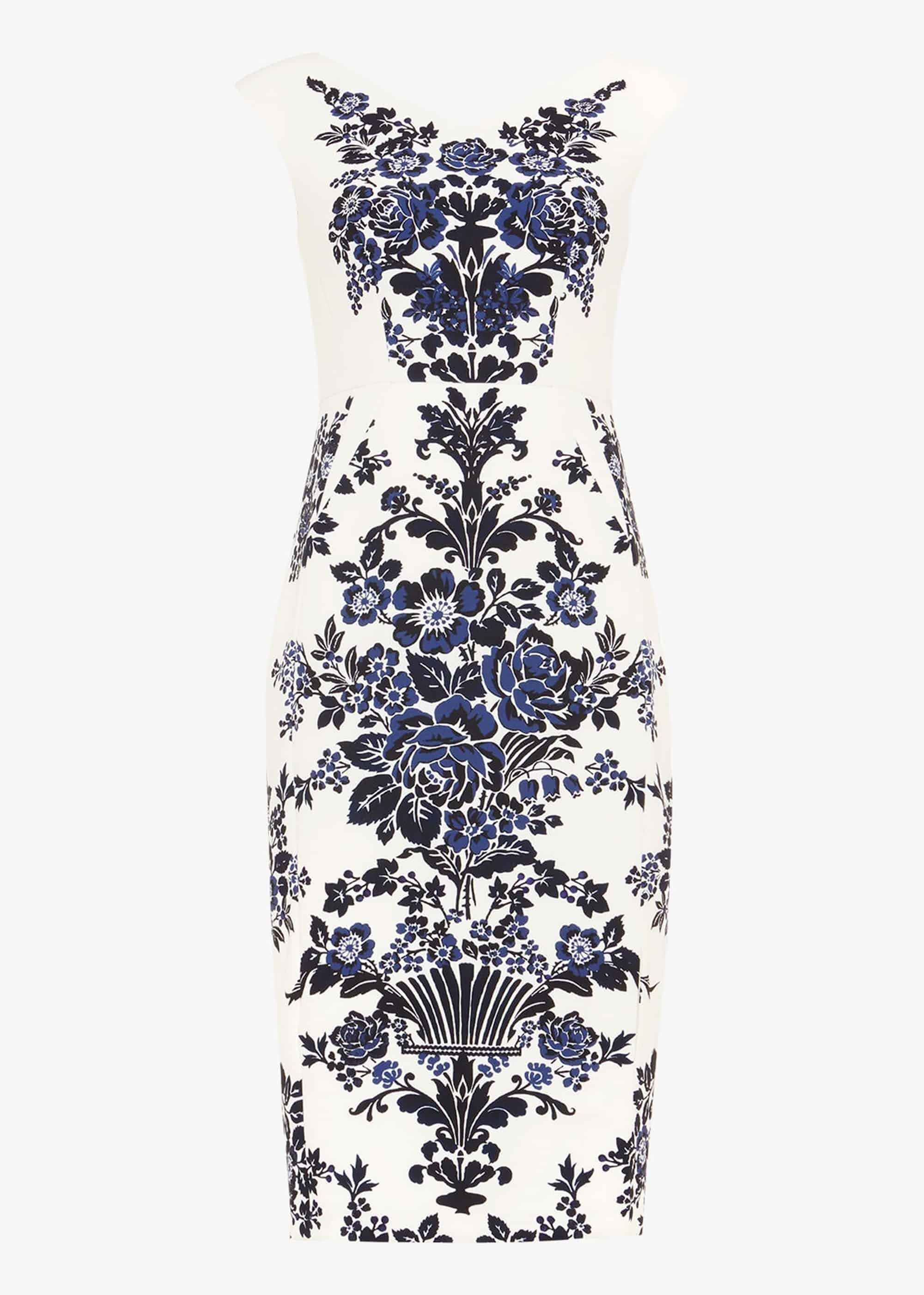 Whitney Placement Print Dress