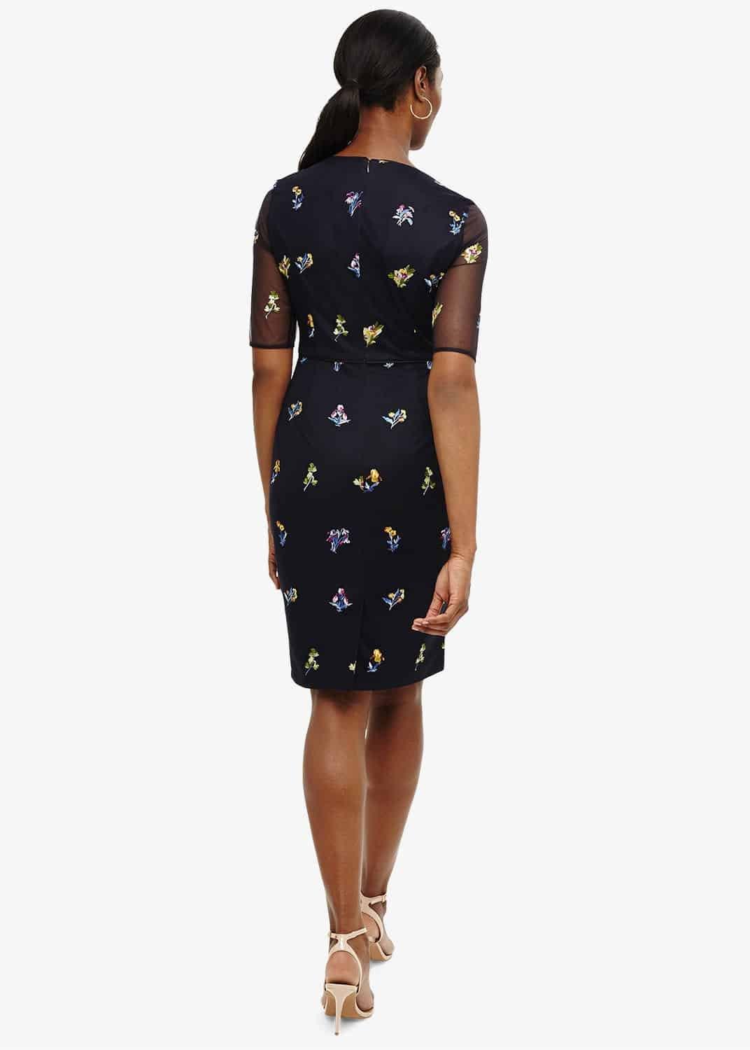 Annabeth Floral Embroidered Dress