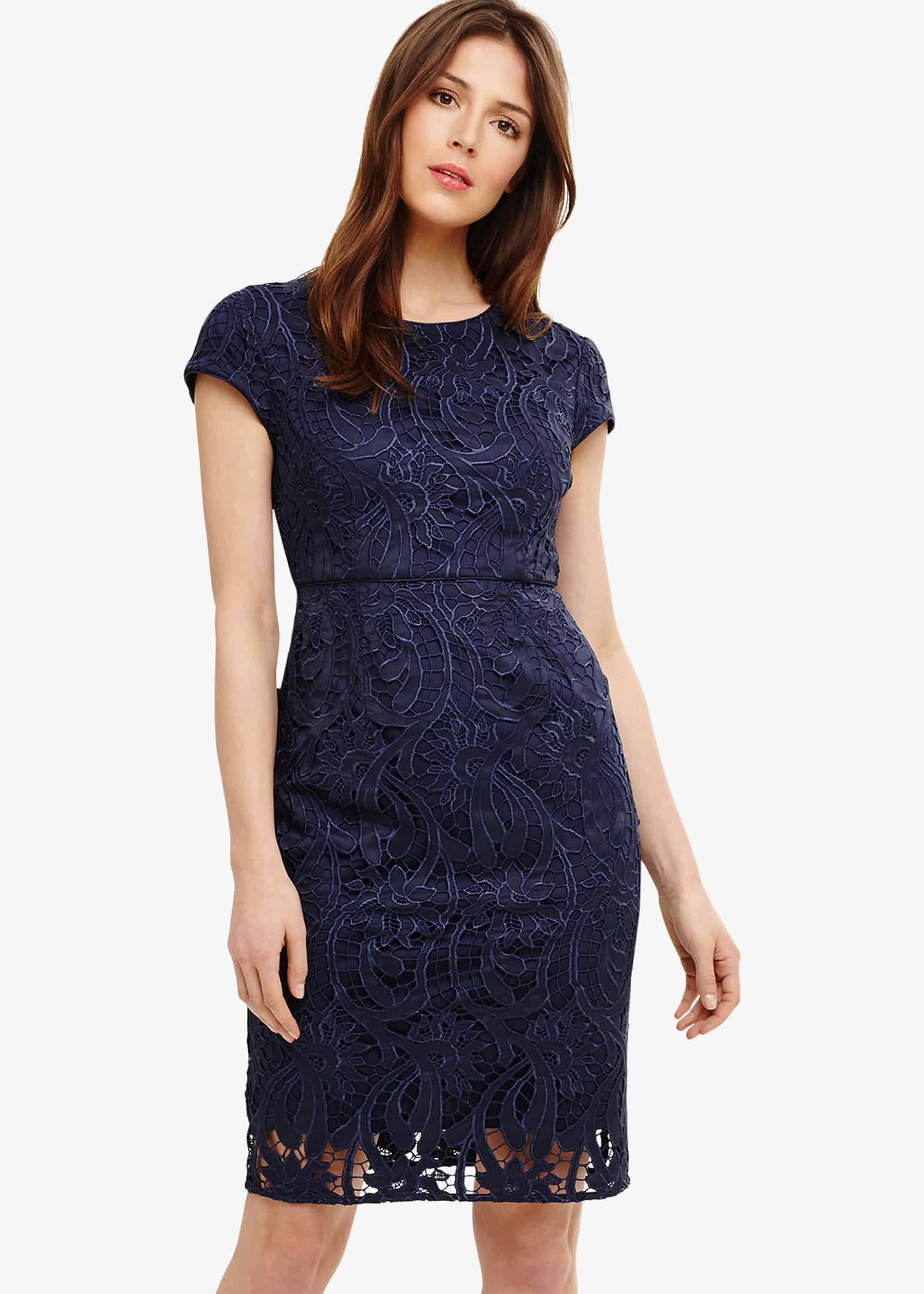 Anna Leah Cutwork Lace Dress