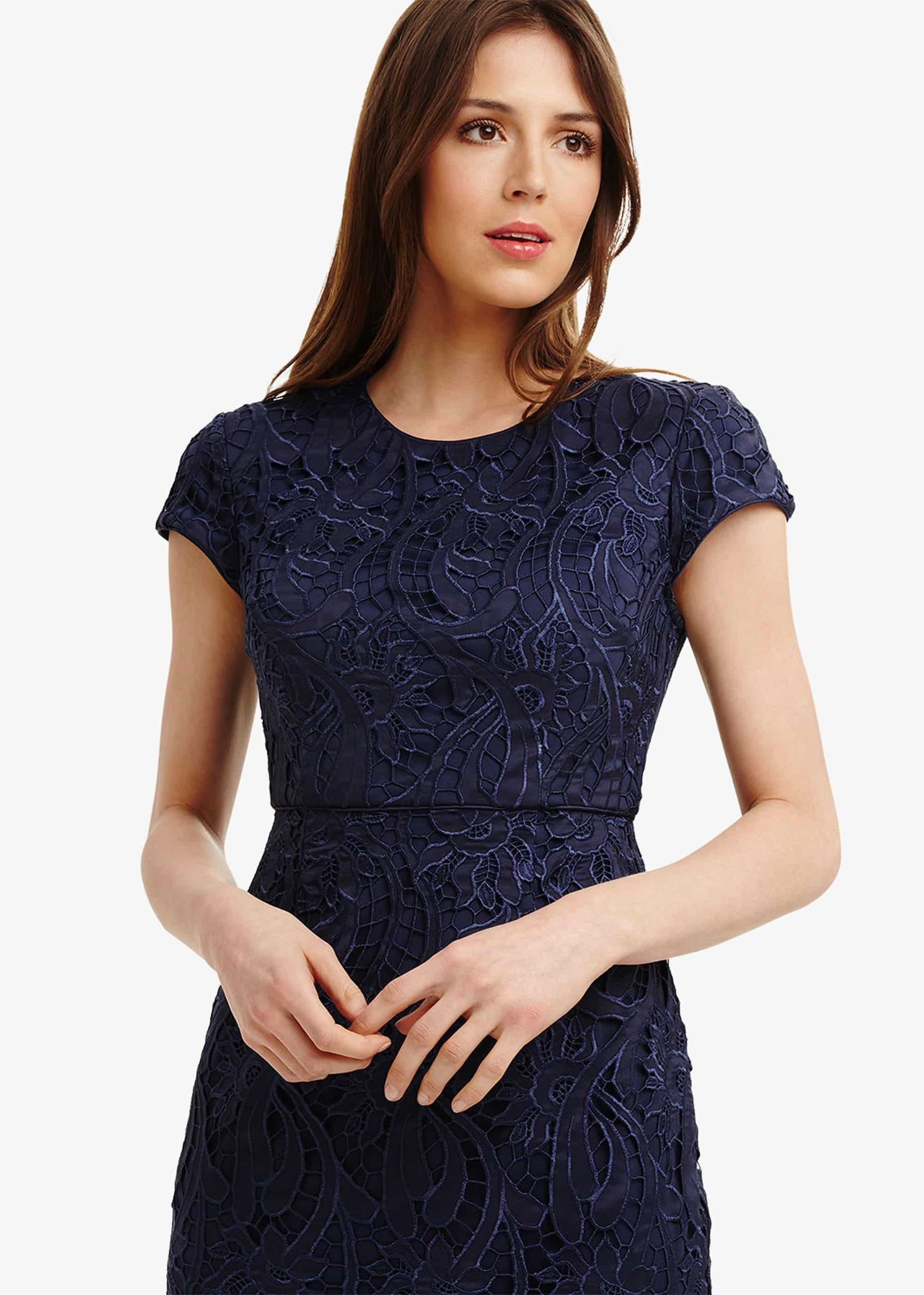 Anna Leah Cutwork Lace Dress