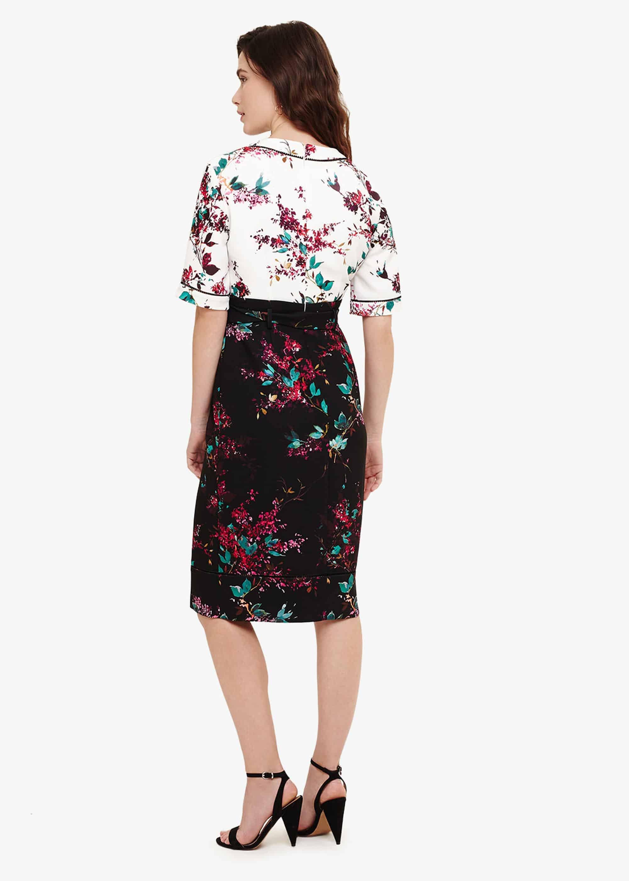 Ariana Floral Print Dress