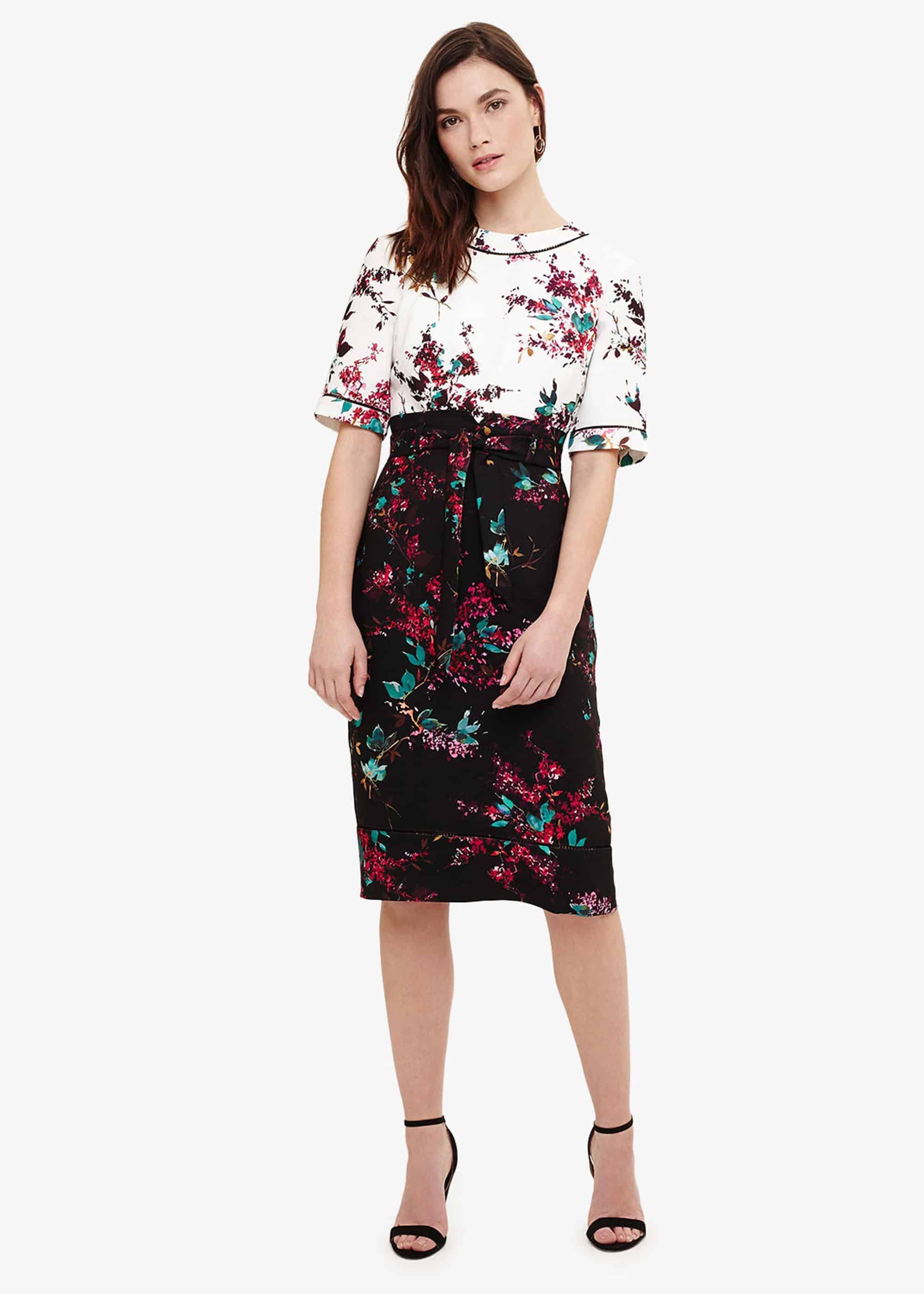 Ariana Floral Print Dress