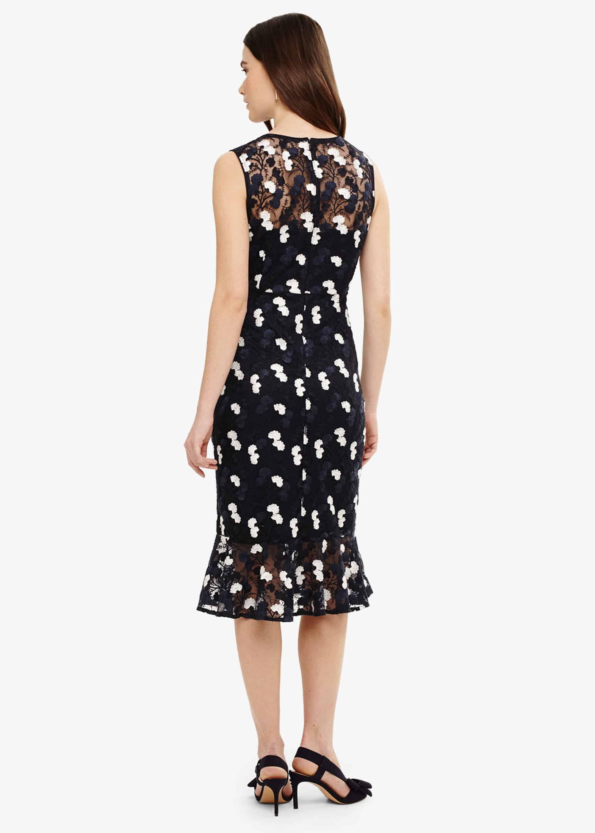 Aleah Embroidered Midi Dress