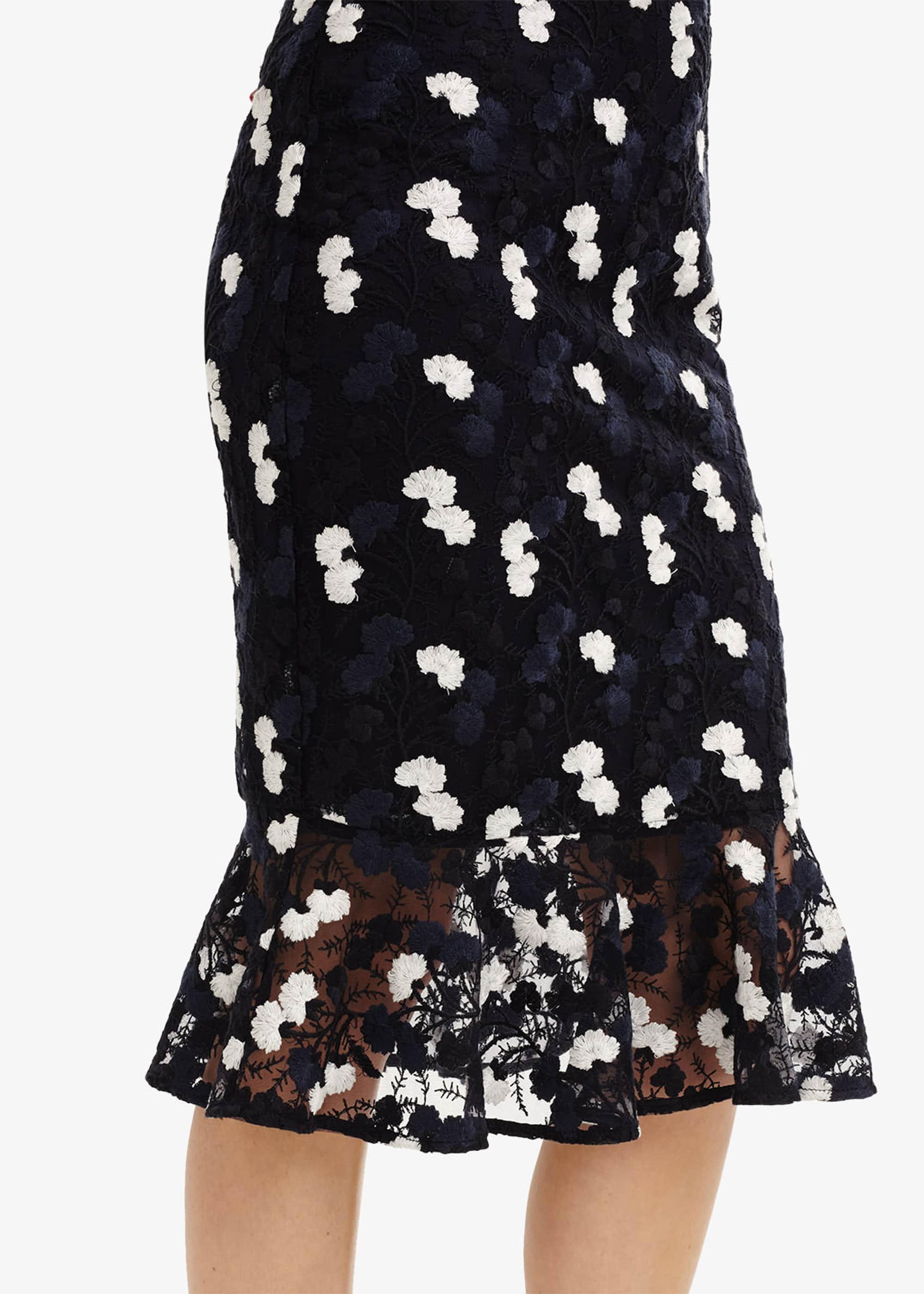 Aleah Embroidered Midi Dress