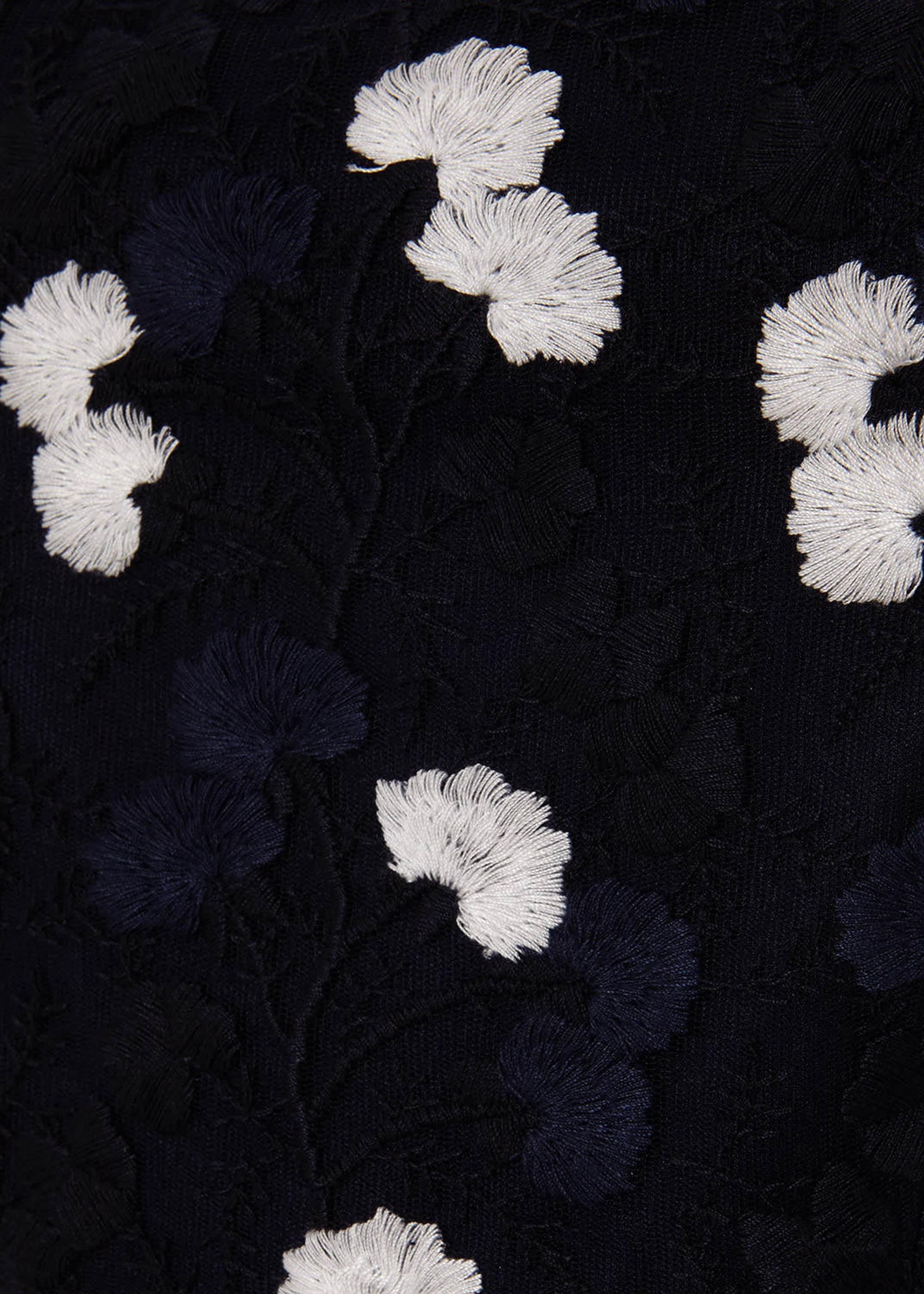 Aleah Embroidered Midi Dress