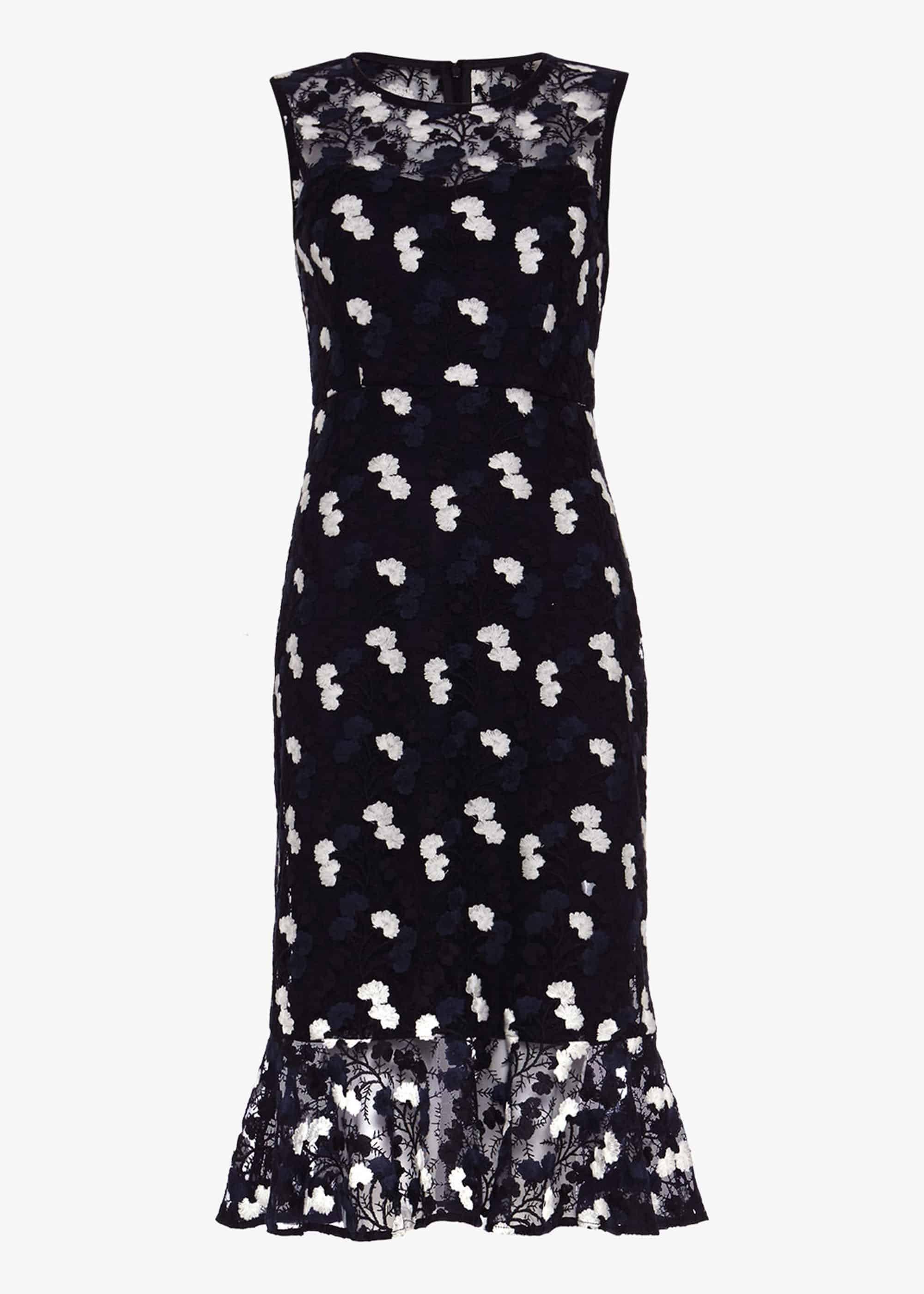 Aleah Embroidered Midi Dress