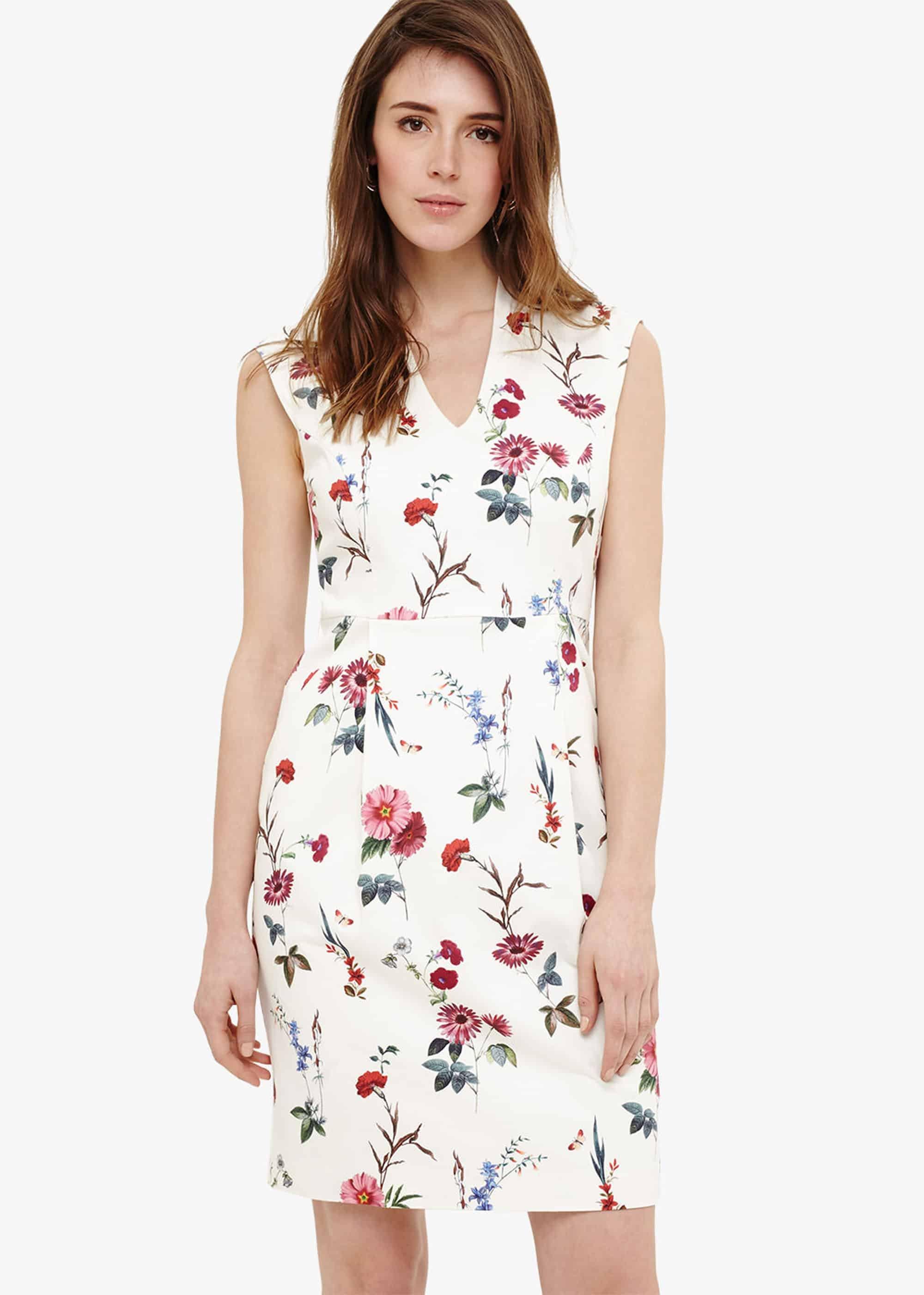 Saffie Floral Print Dress