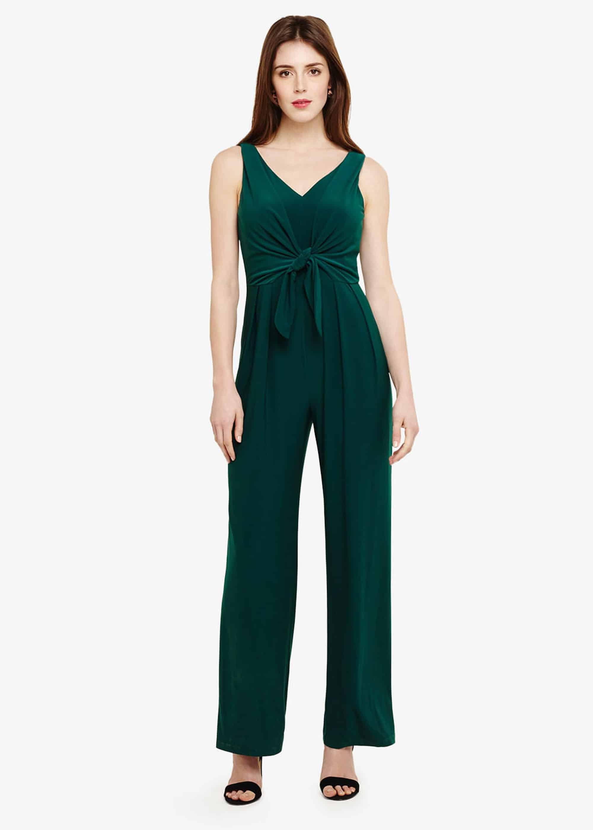 Angie Tie Front Jumpsuit