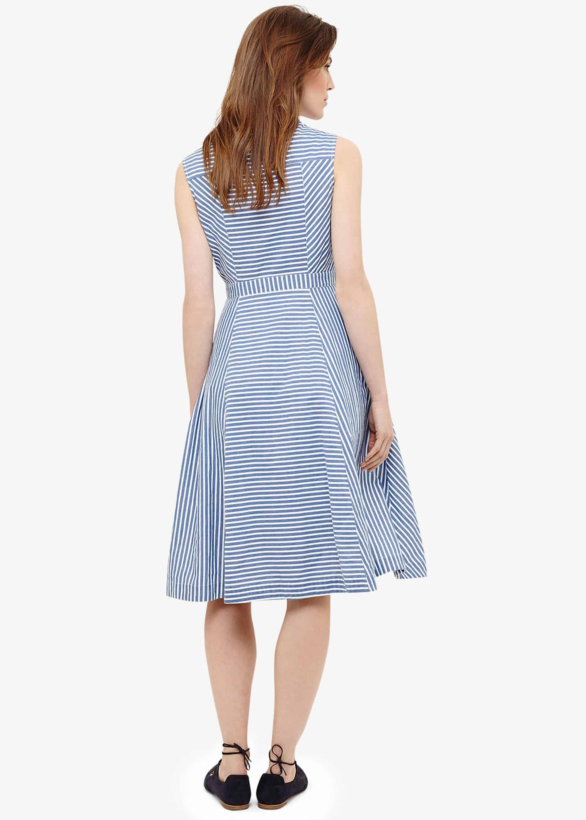 Ajee Cotton Stripe Dress