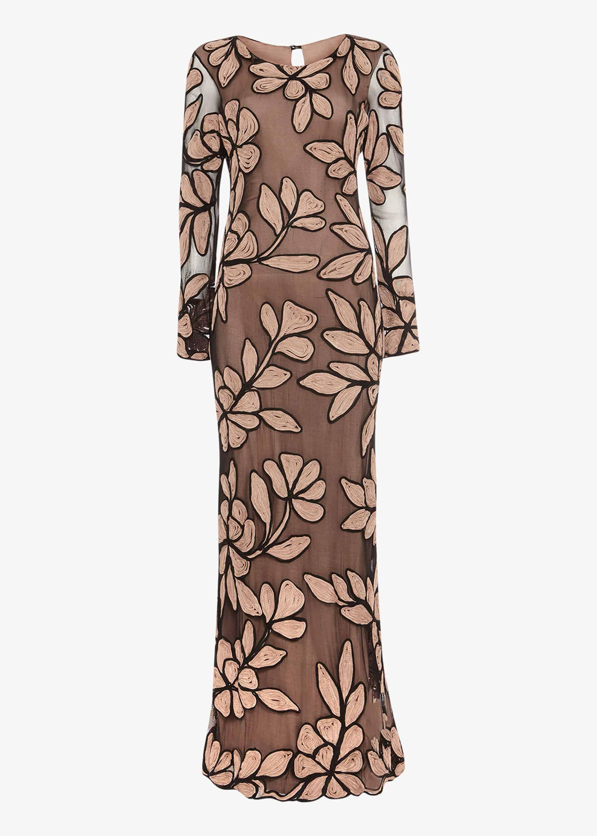 Angela Tapework Maxi Dress