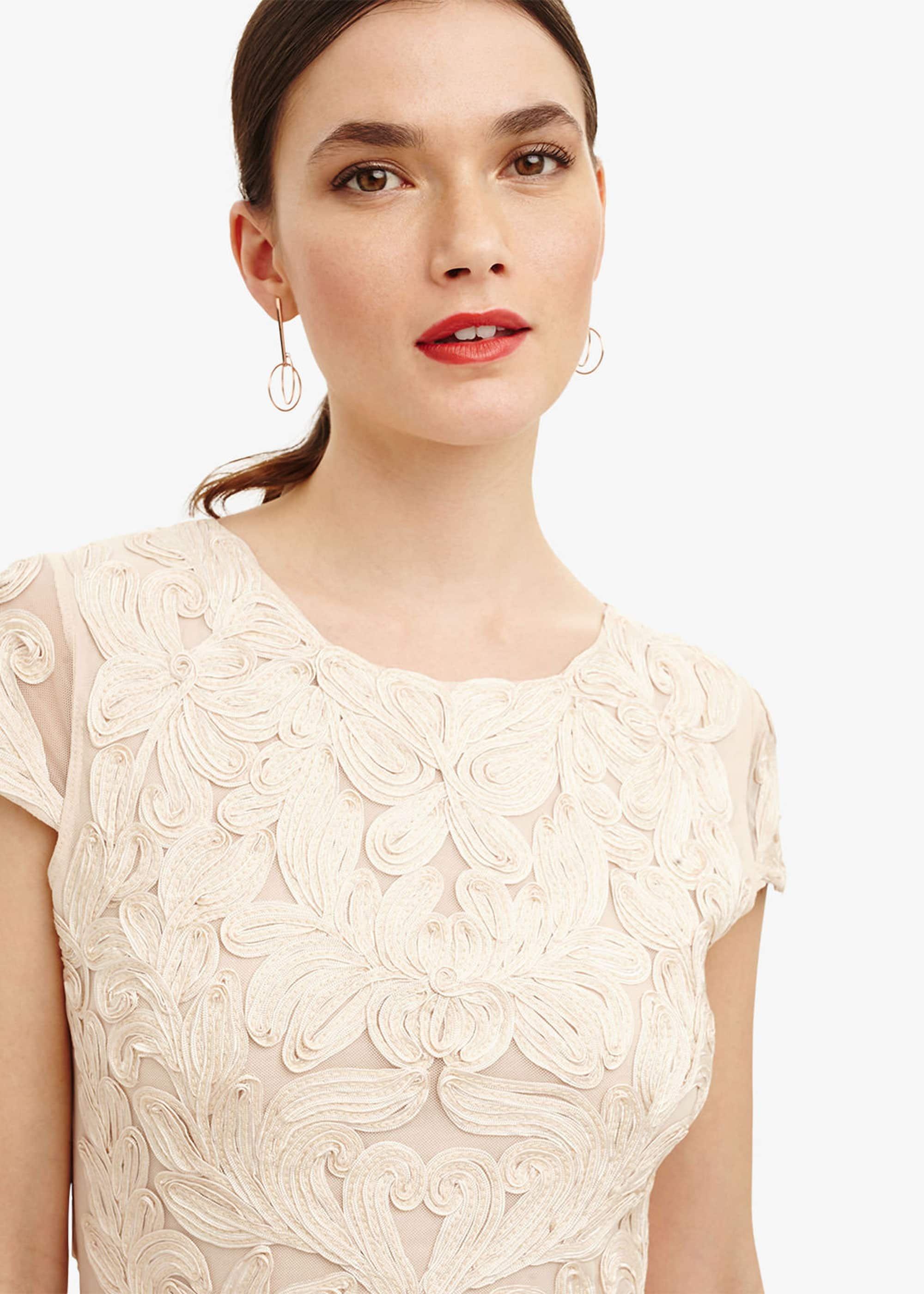 Cornelia Tapework Lace Dress