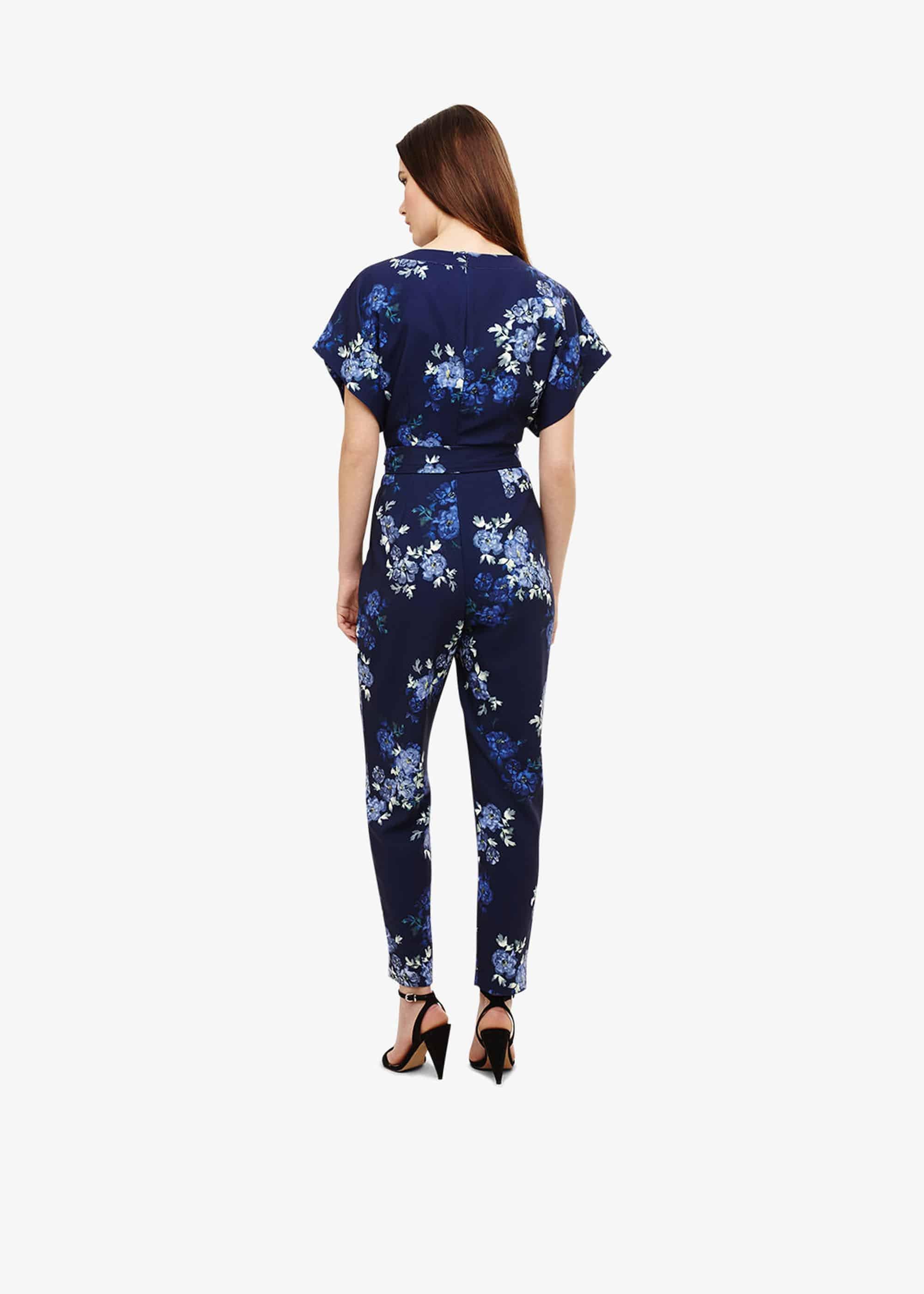 Berry Floral Jumpsuit