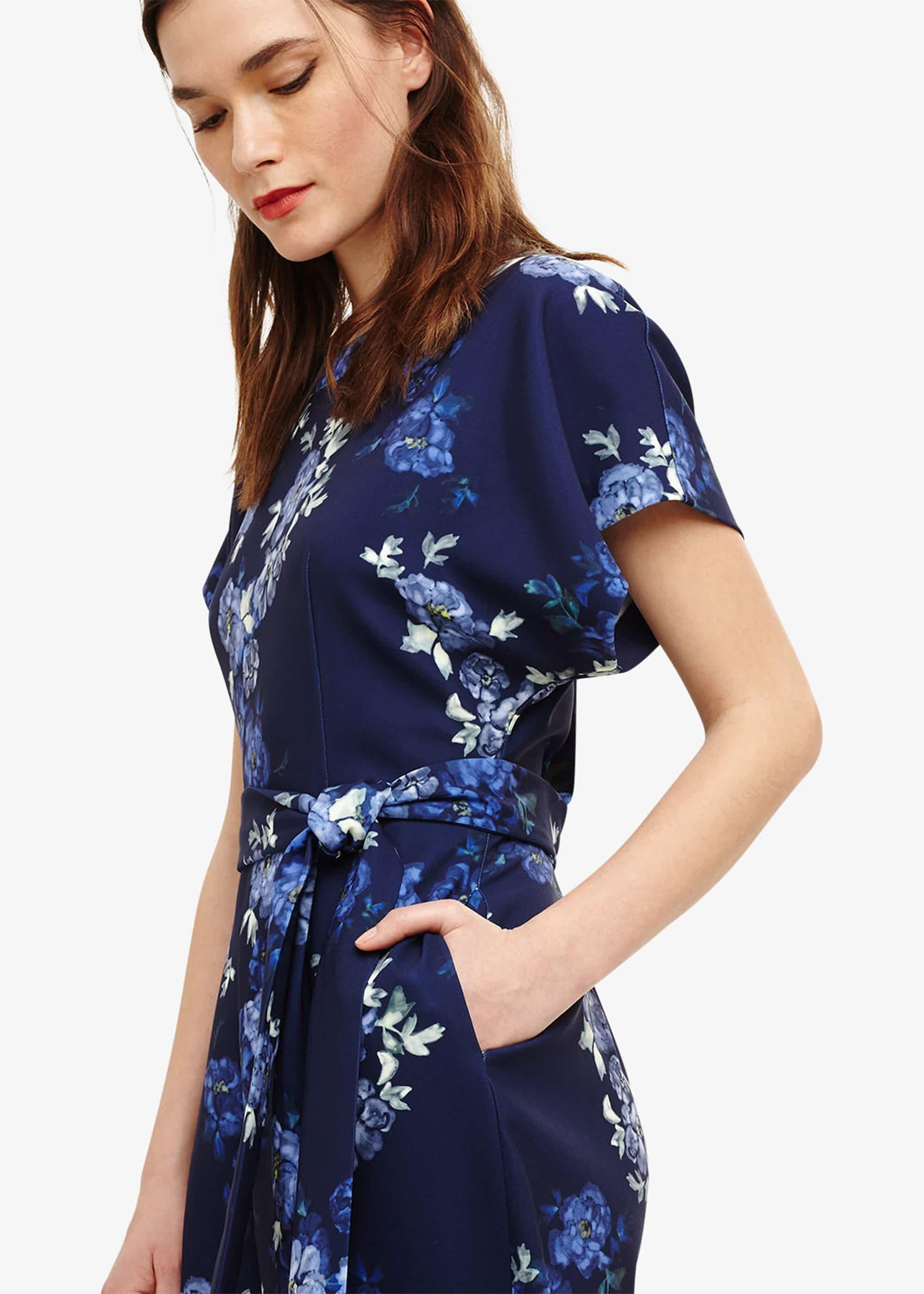 Berry Floral Jumpsuit