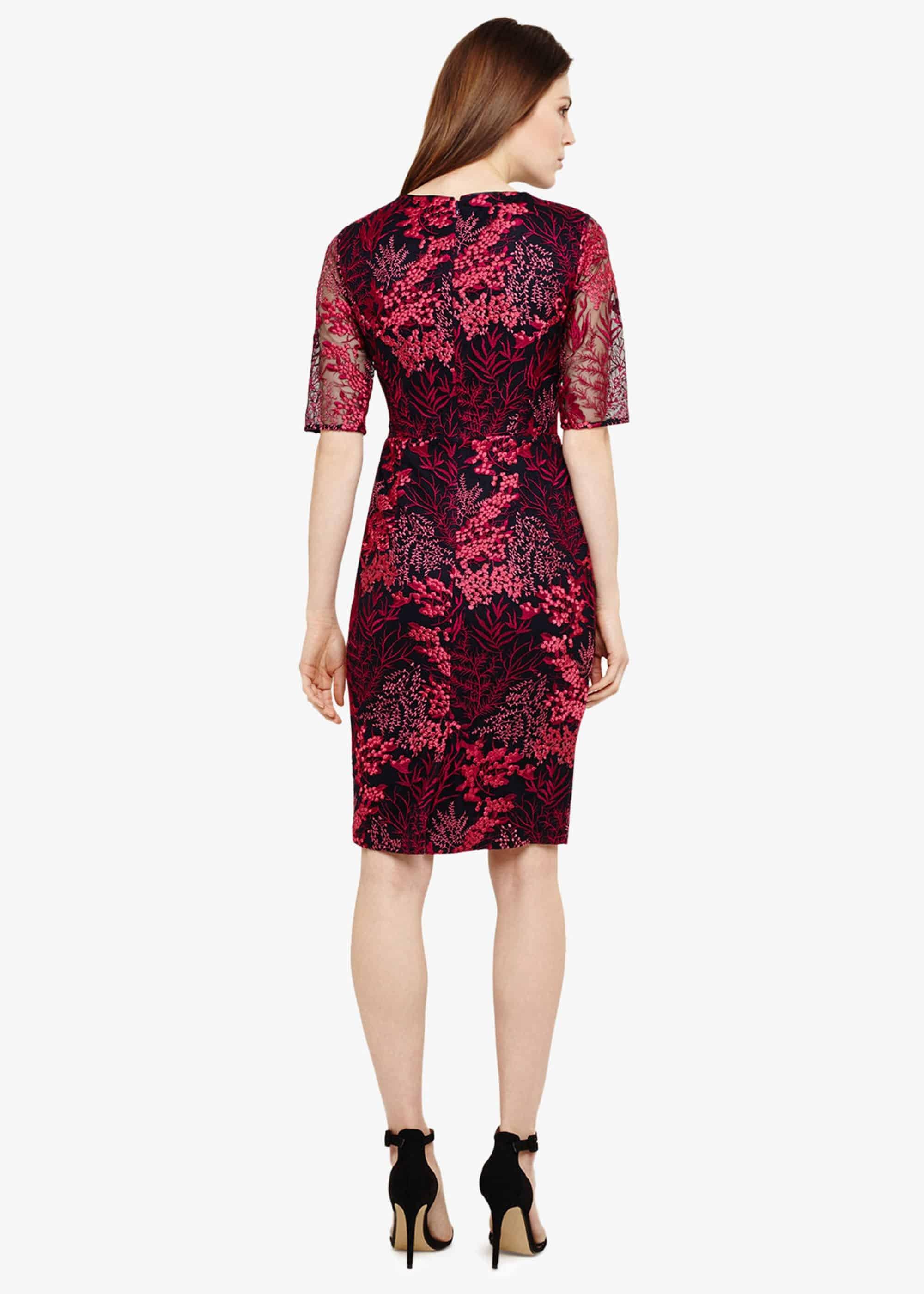 Fern Embroidered Dress
