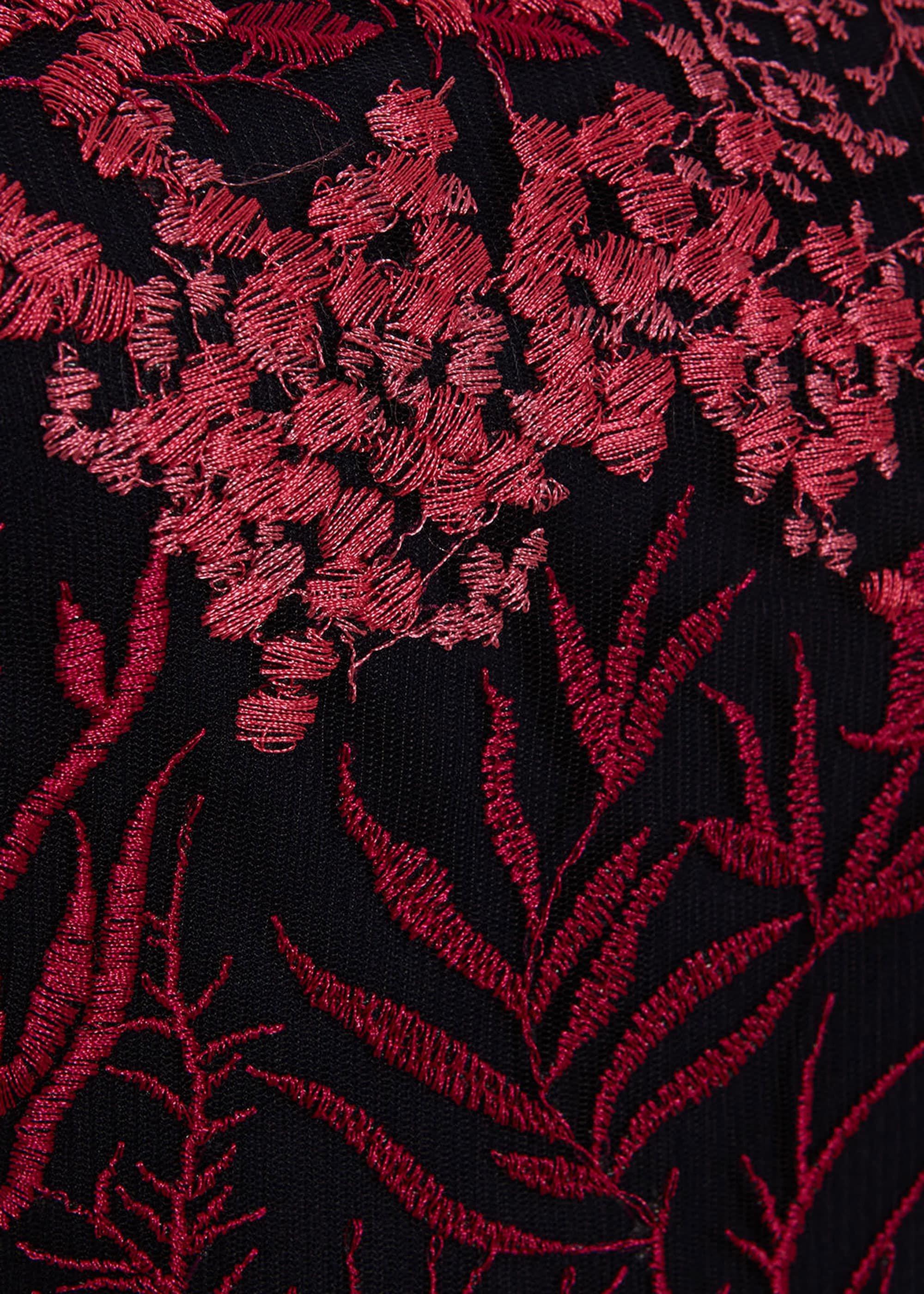 Fern Embroidered Dress