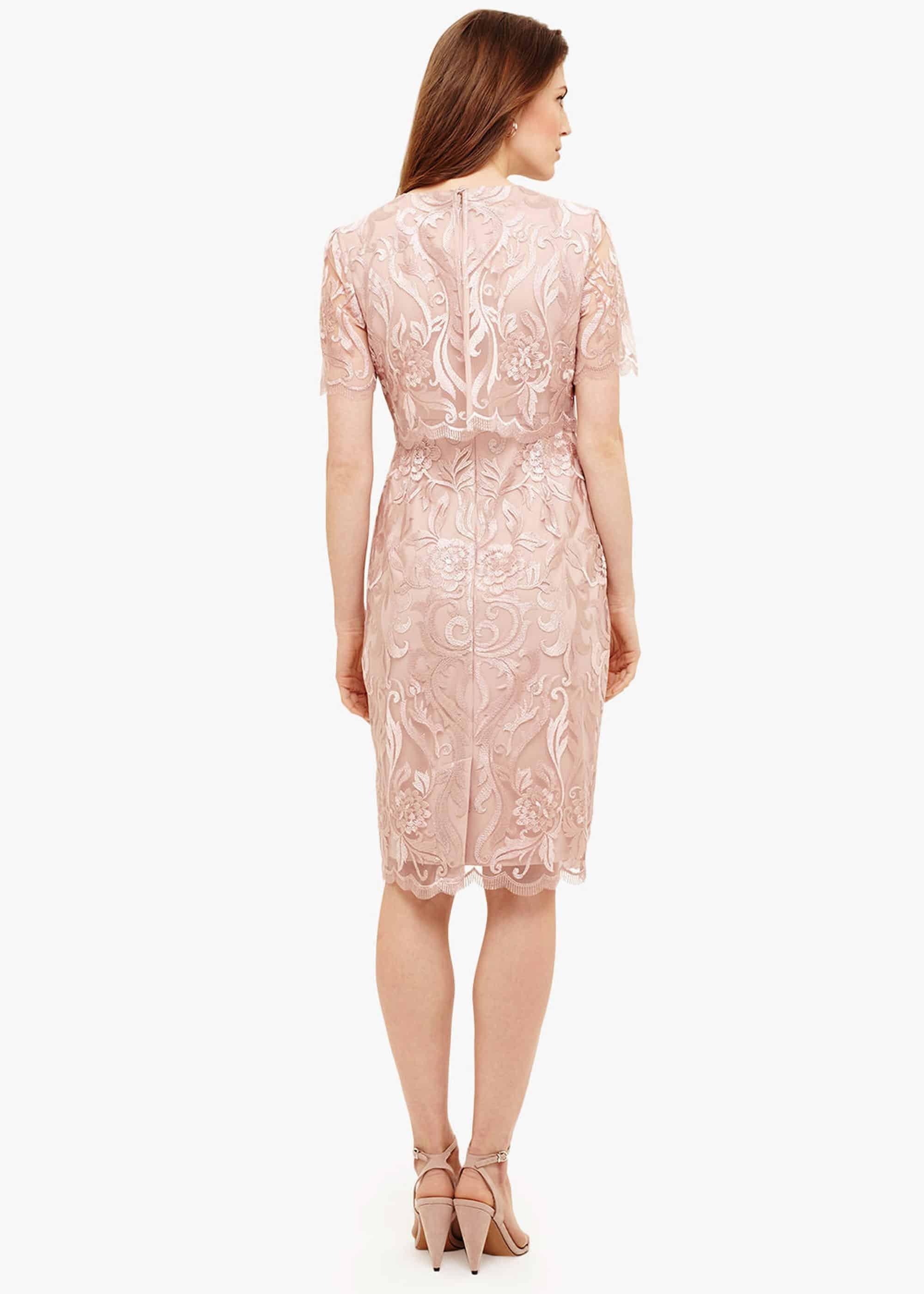 Aida Lace Double Layerd Dress