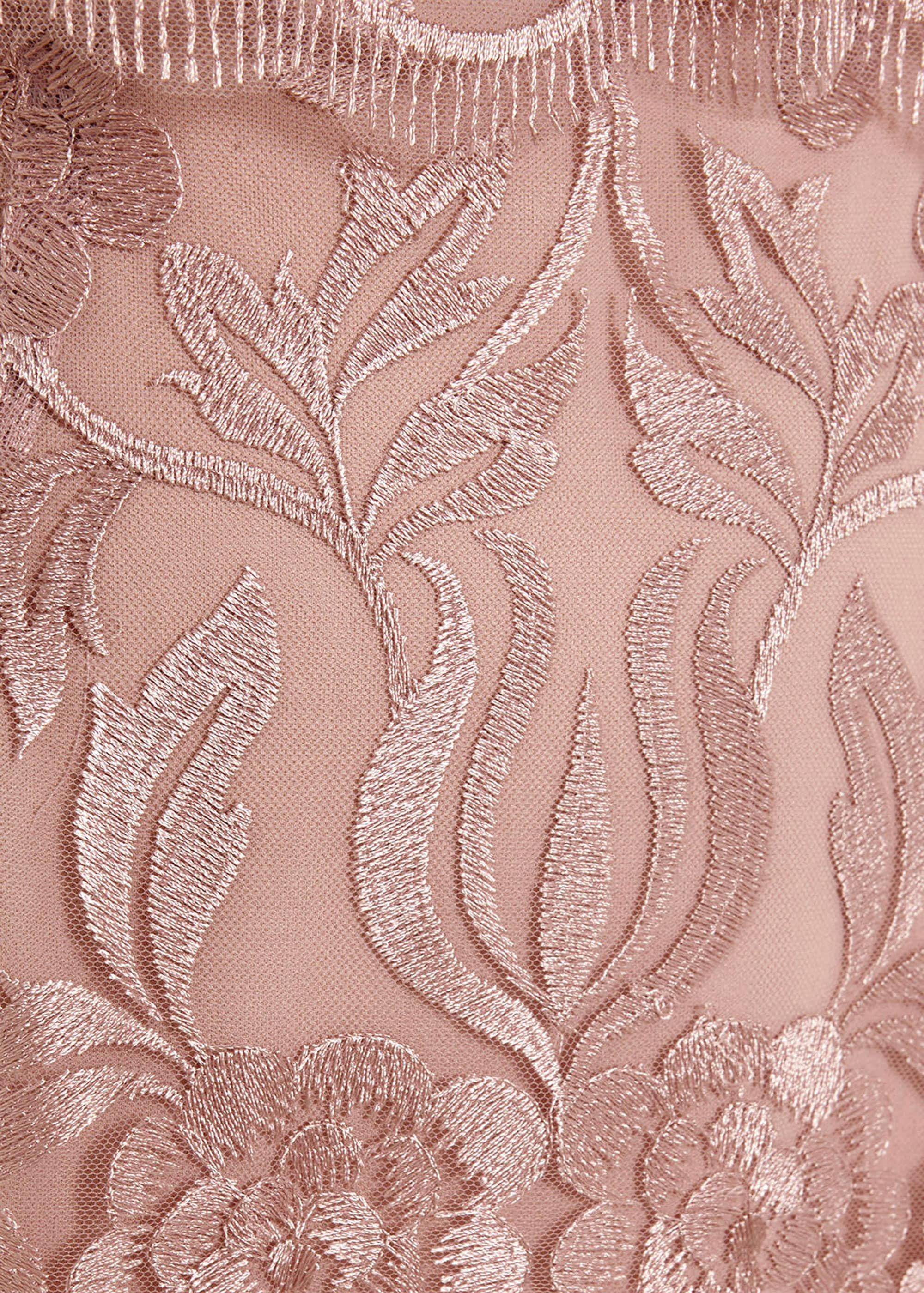 Aida Lace Double Layerd Dress