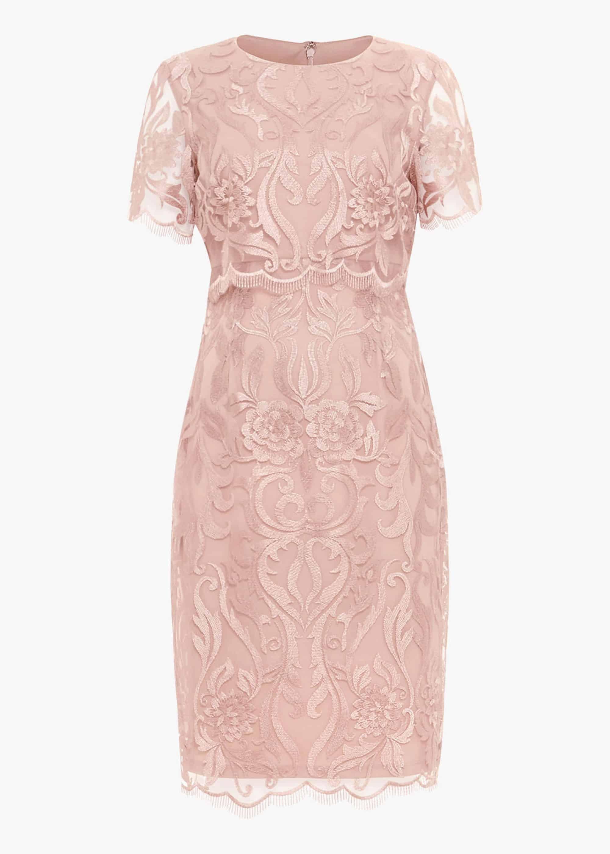 Aida Lace Double Layerd Dress