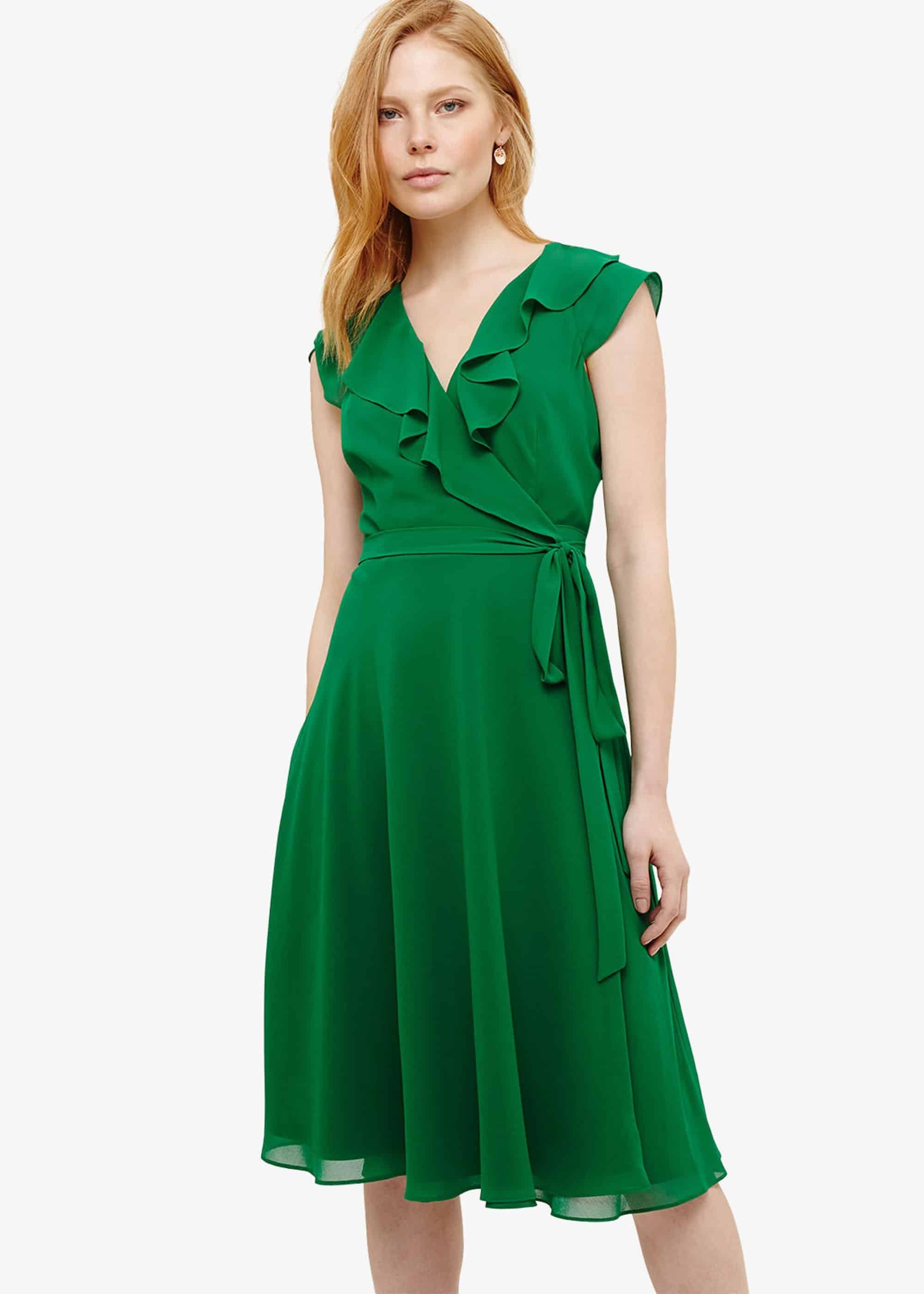 Allegra Wrap Dress