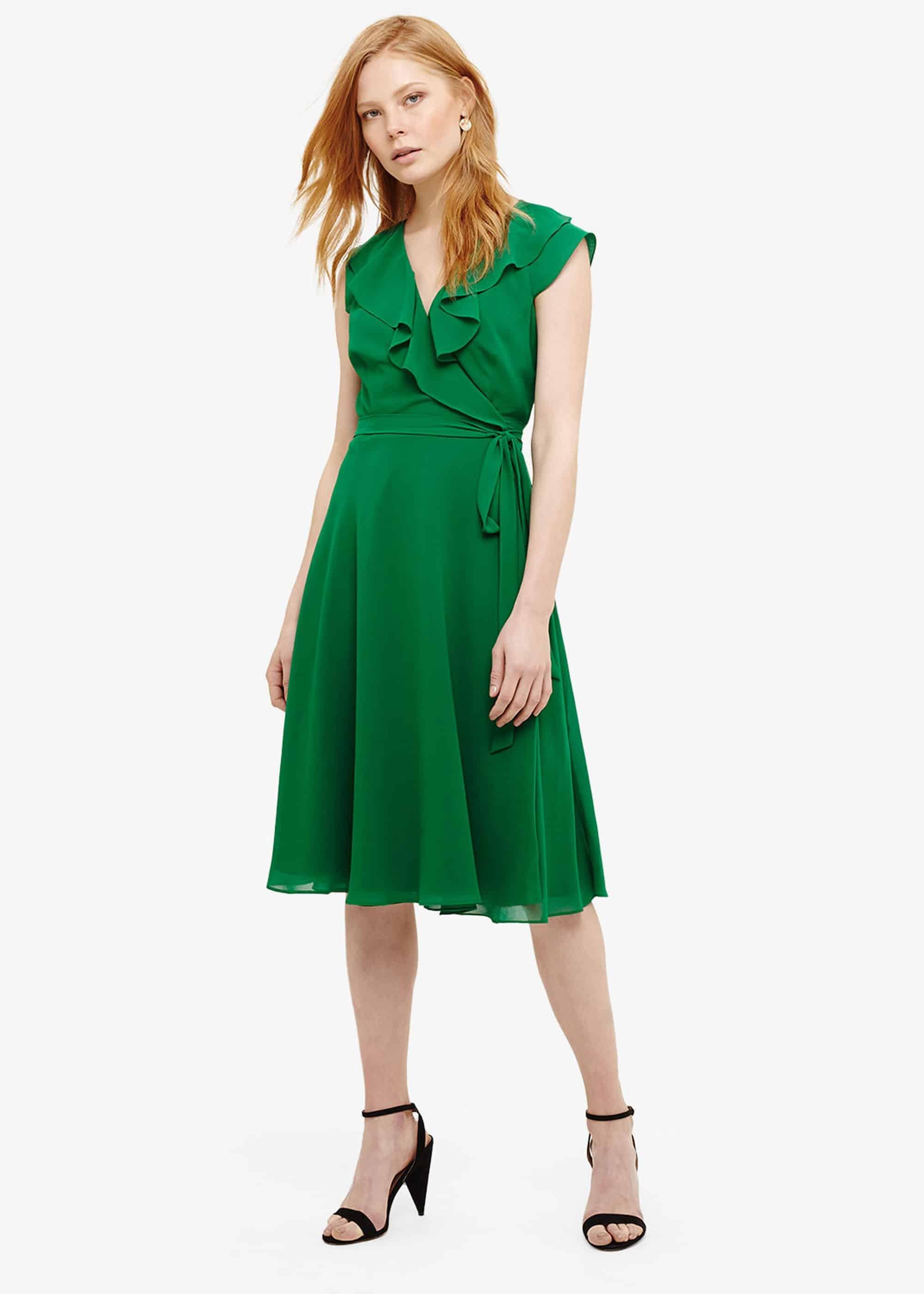 Allegra Wrap Dress