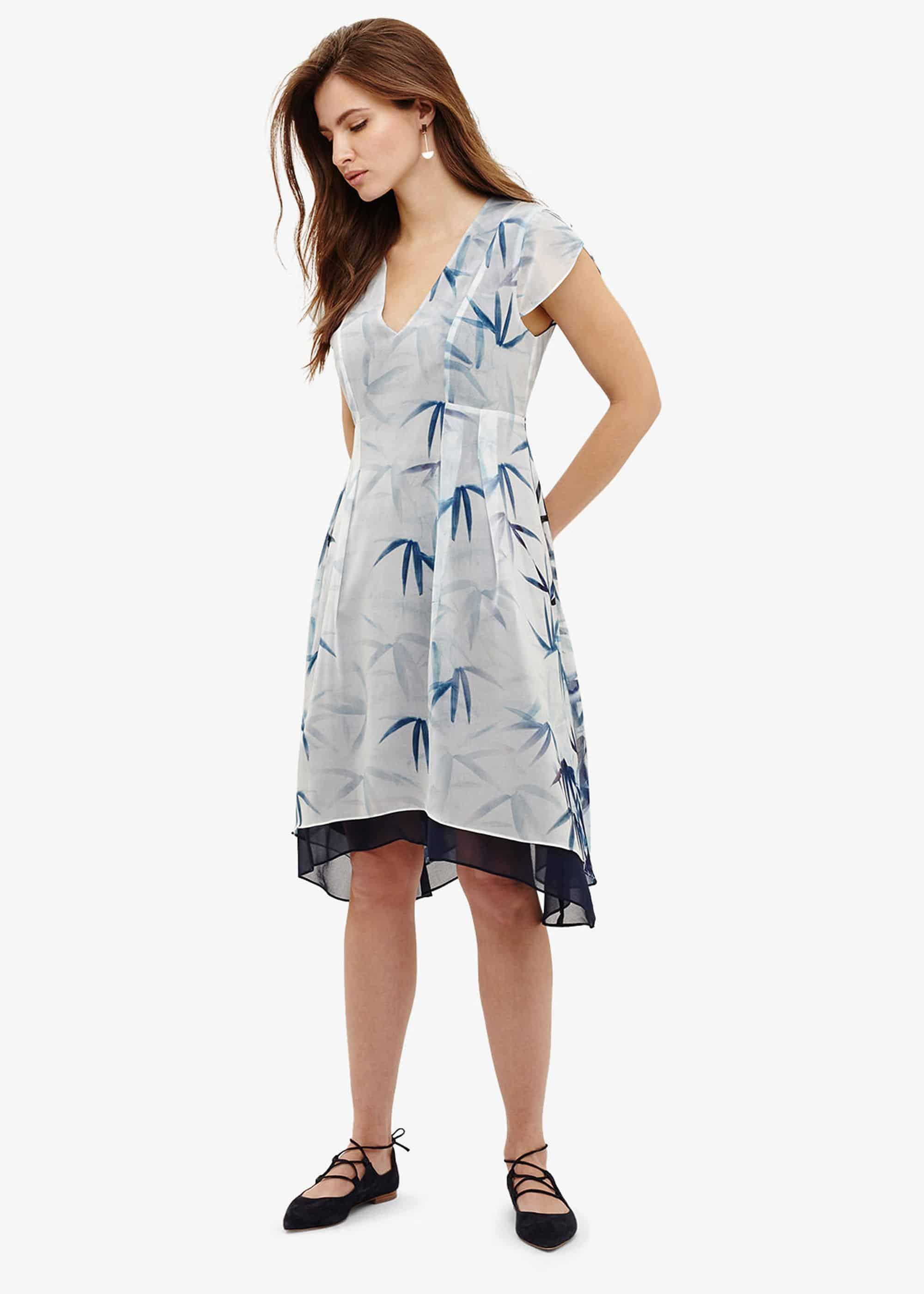 Fay Palm Print Dress